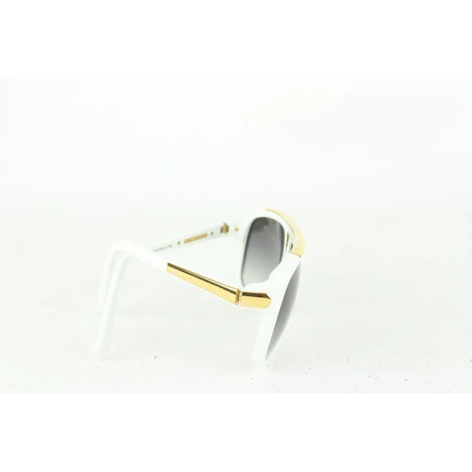 Louis Vuitton Millionaire Sunglasses (White/ Tan Marble frame w gold L –  Omar…