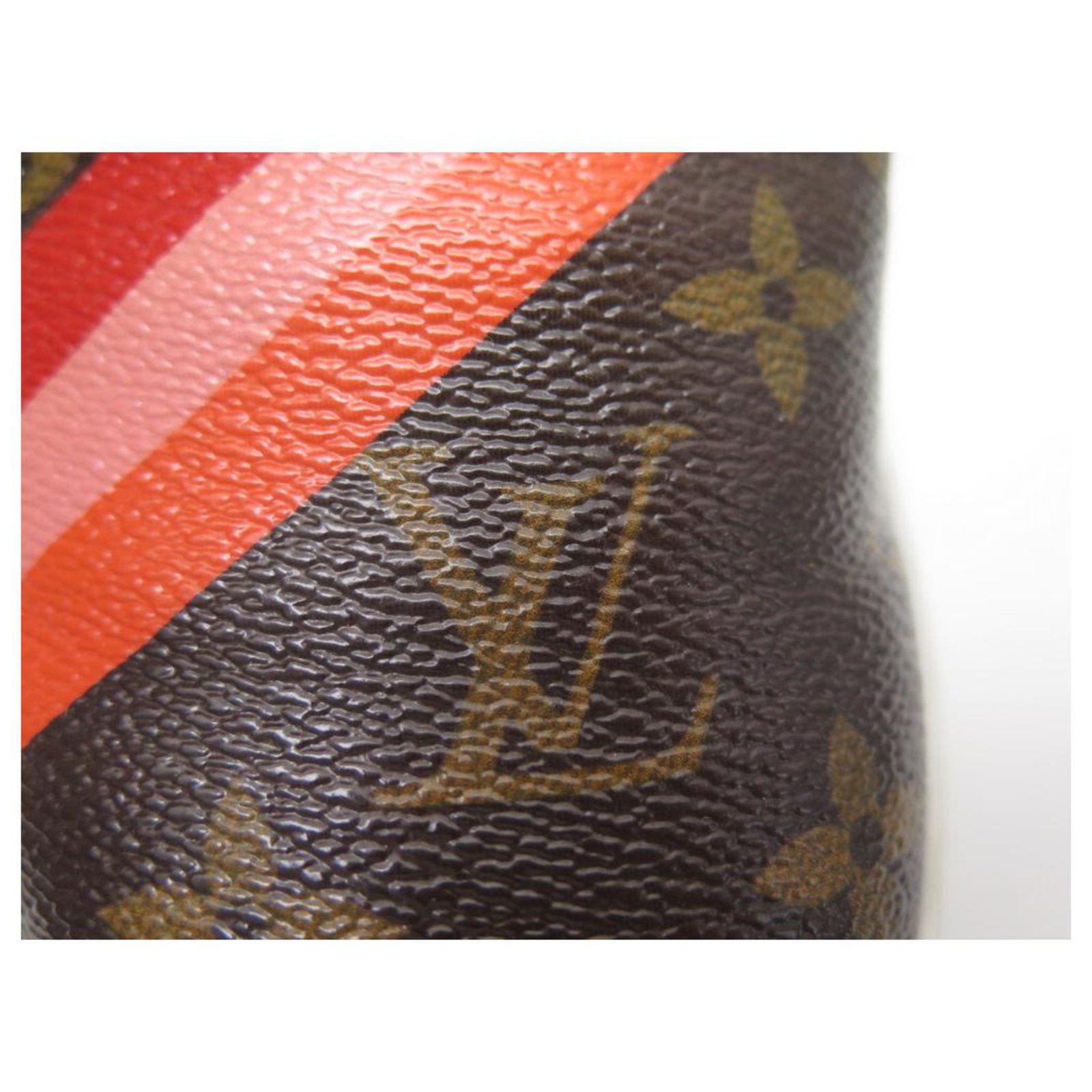 NEW LOUIS VUITTON SNEAKERS FRONTROW SLIP ON 38.5 Monogram Canvas Brown  Cloth ref.329129 - Joli Closet