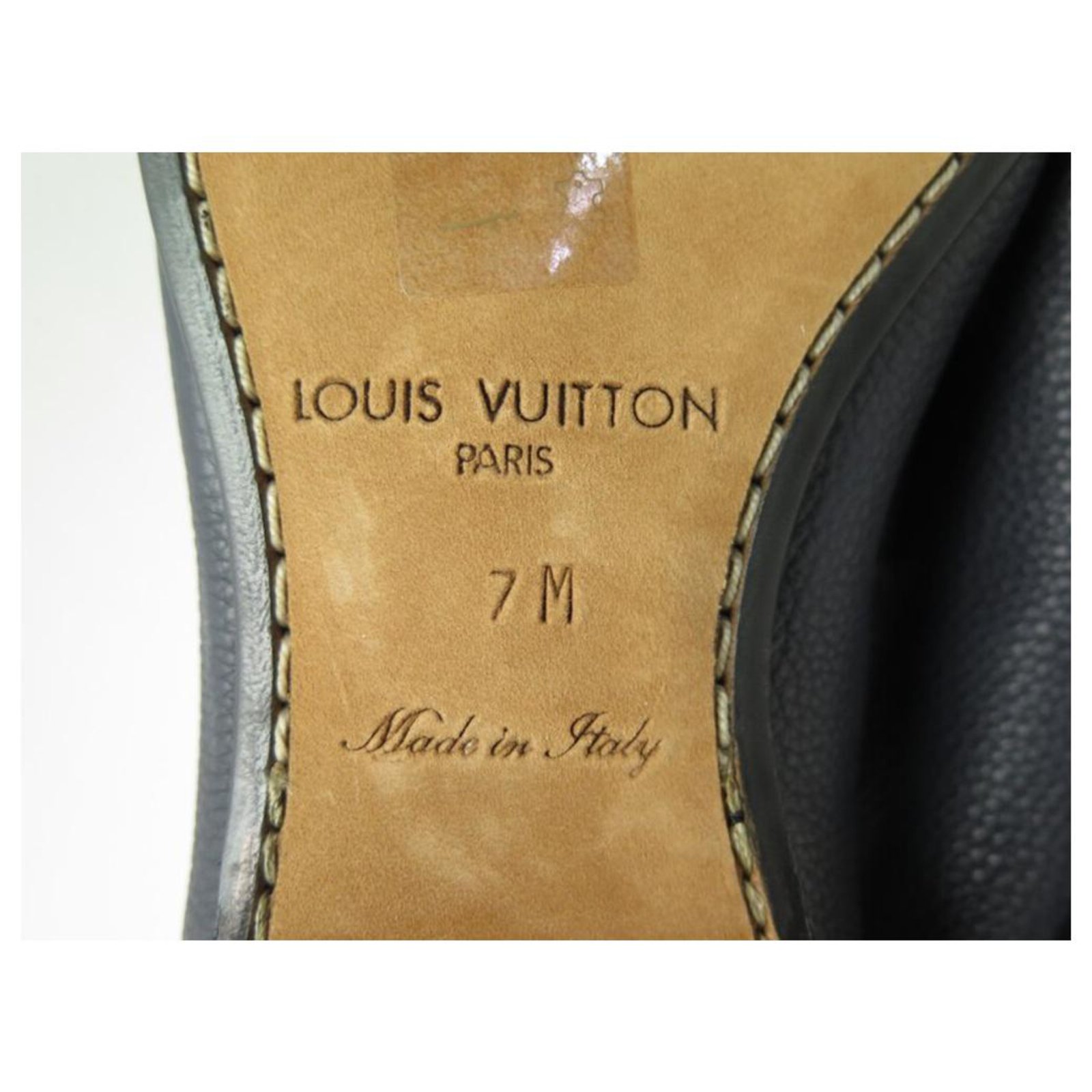 Louis Vuitton NEW LOUIS VUITON MOCASSINS ACADEMY SHOES 7 41 BLUE SEED  LEATHER SHOES ref.329323 - Joli Closet