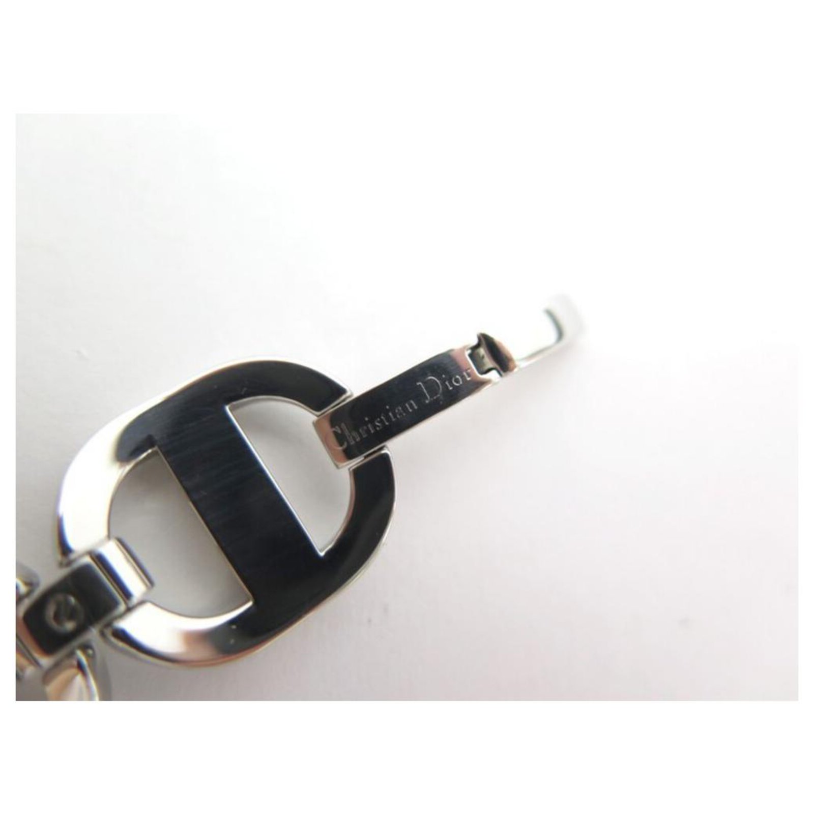 NEW CHRISTIAN DIOR PANDIORA D WATCH78-108 QUARTZ 19 MM STEEL WATCH