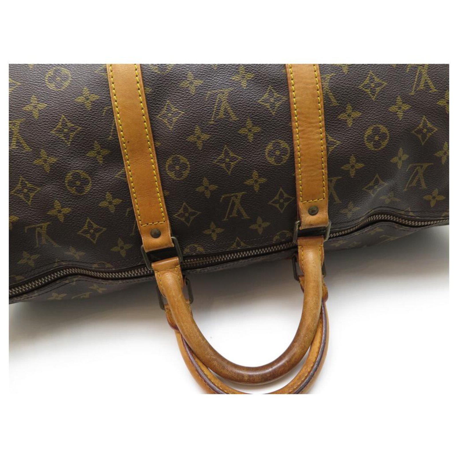 VINTAGE LOUIS VUITTON KEEPALL DUFFLE BAG 55 MONOGRAM M CANVAS41424