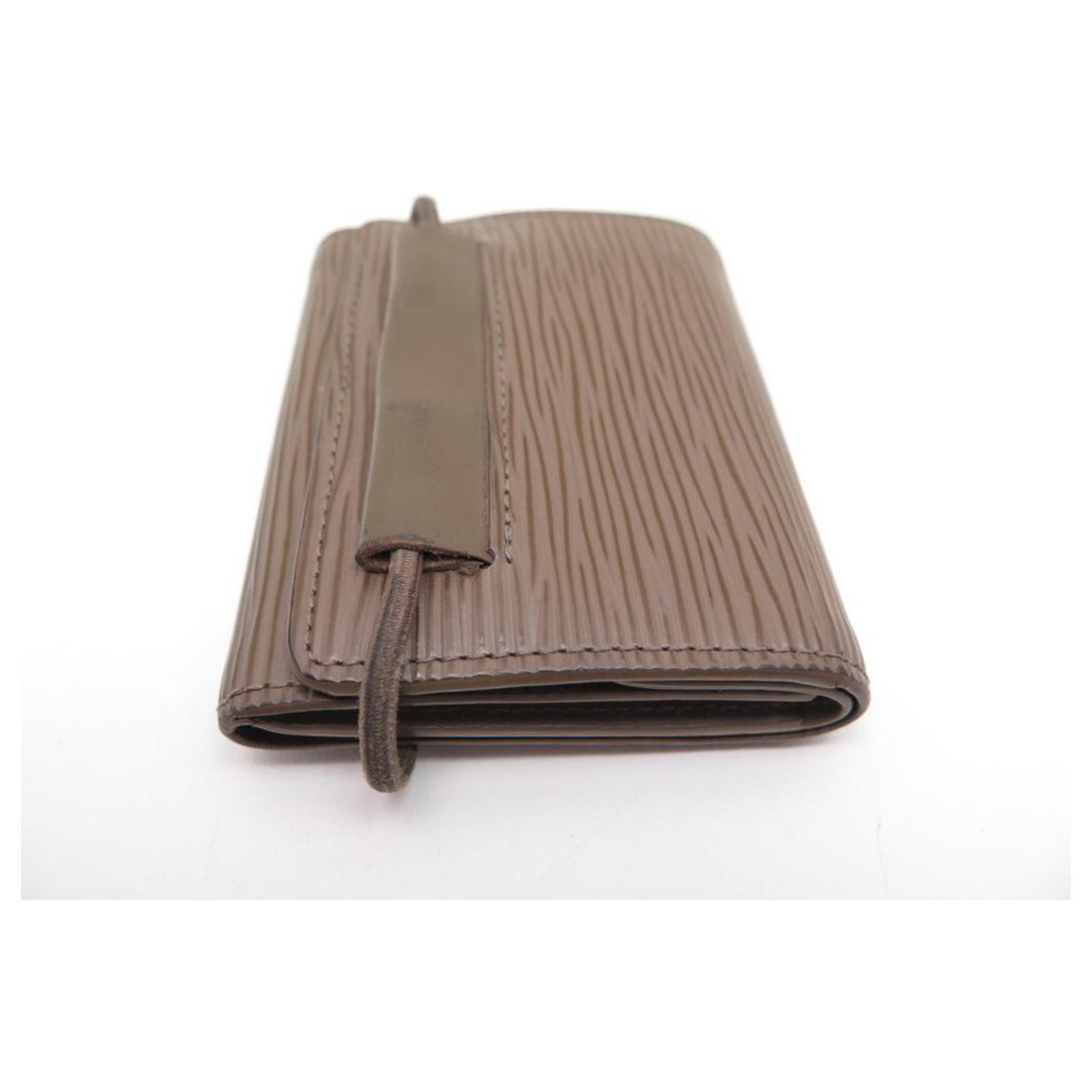 LOUIS VUITTON WALLET IN TAUPE EPI LEATHER WALLET CARDS WALLET ref.699575 -  Joli Closet