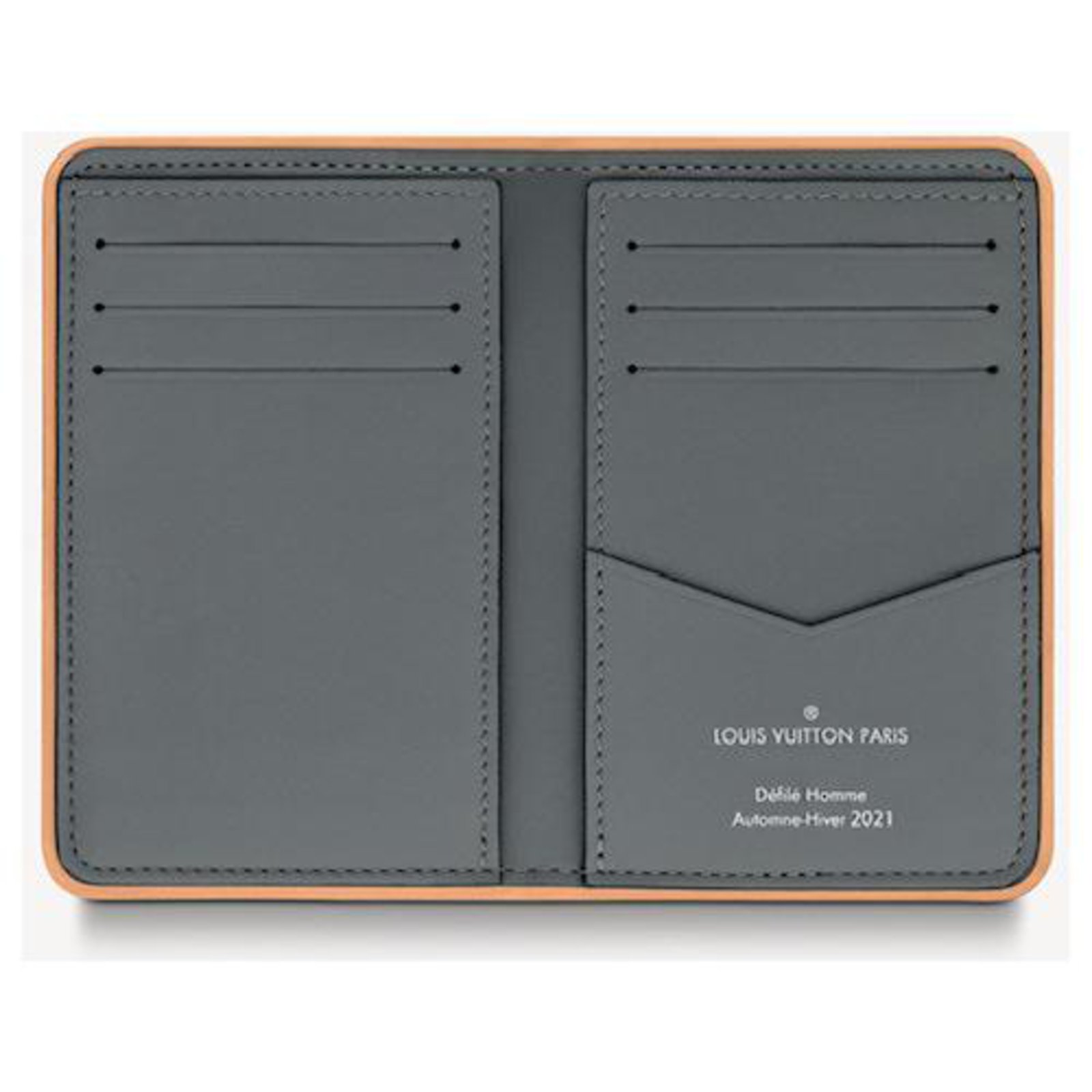 Louis Vuitton LV Mirror pocket organizer Silvery Leather ref.330200 - Joli  Closet