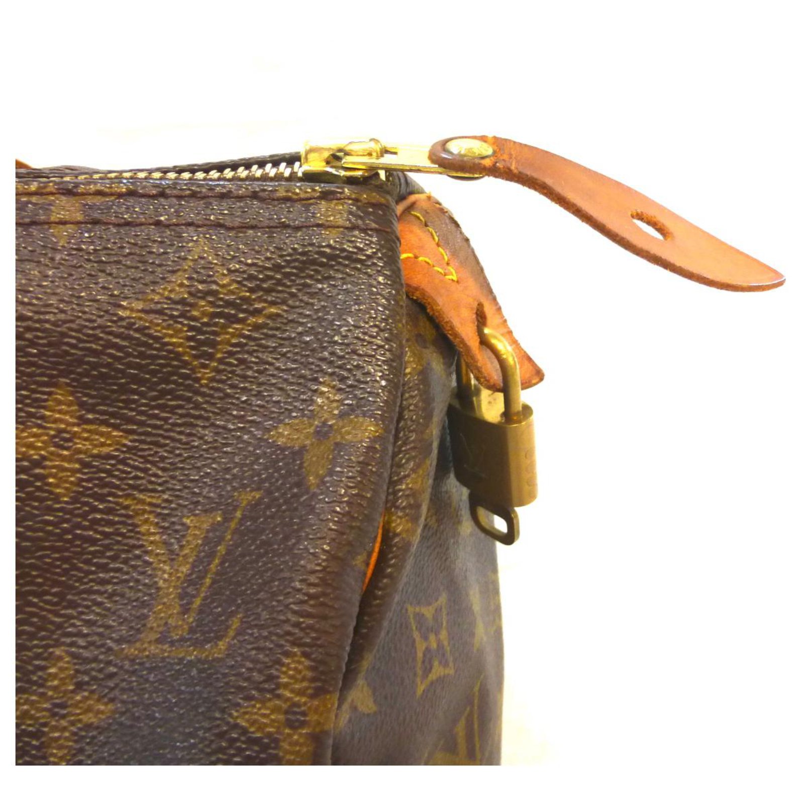 Louis Vuitton Speedy 30 Monogram Brown Leather ref.330211 - Joli Closet