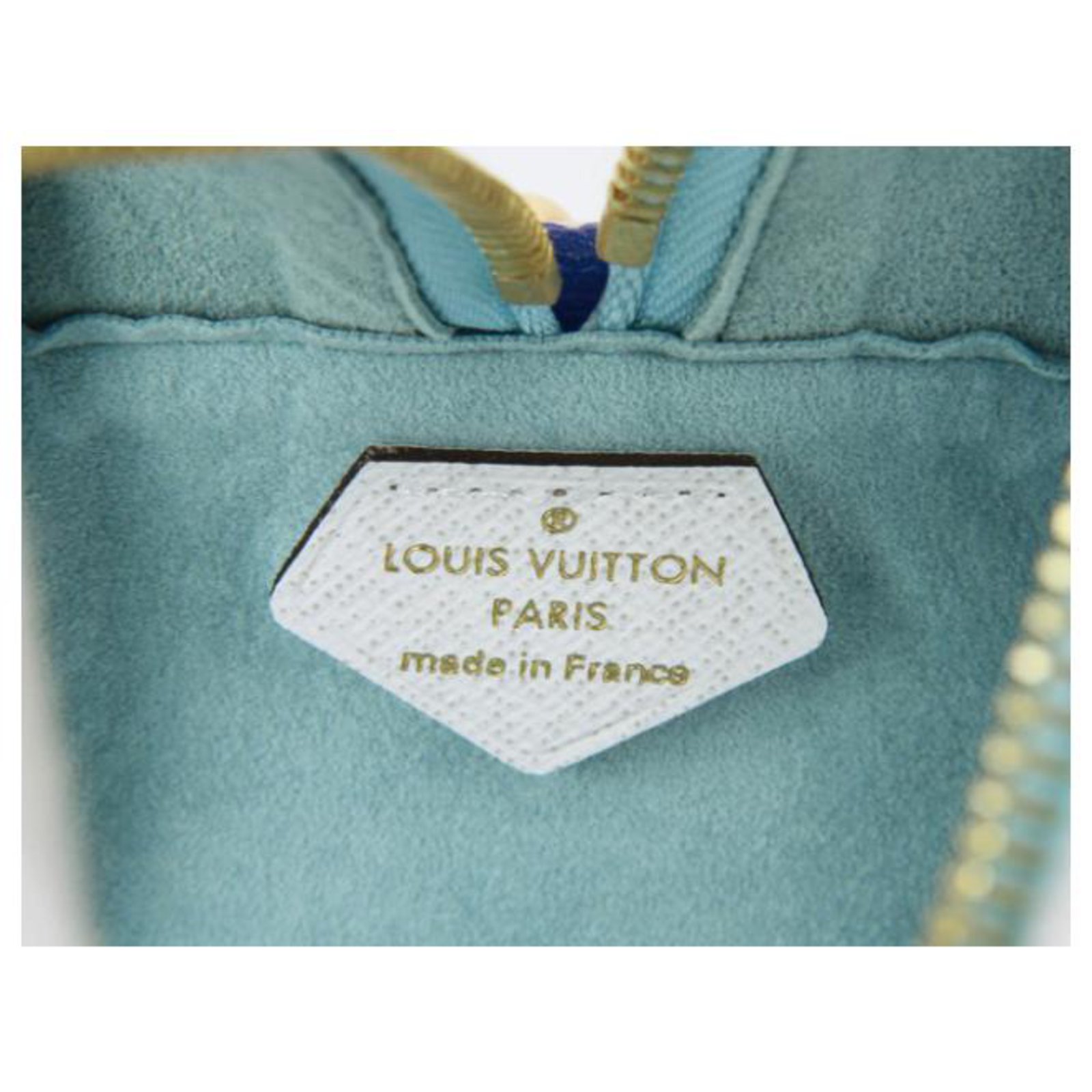 Louis Vuitton Beach Pouch Multiple colors Light blue Dark blue