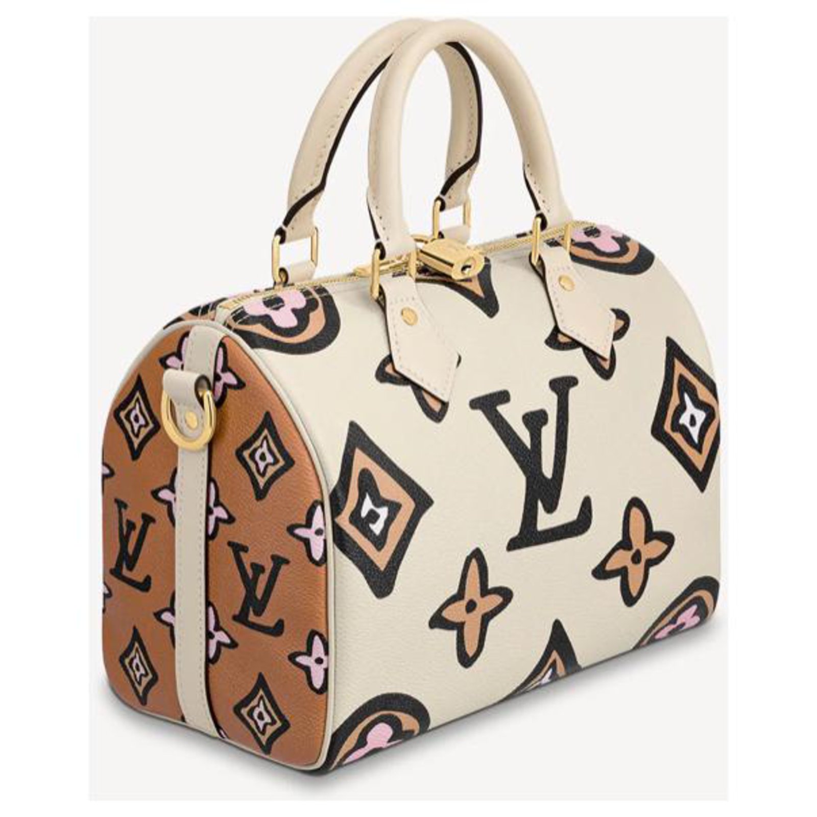 Louis Vuitton LV Neverfull WIld at heart new Cream ref.330469 - Joli Closet