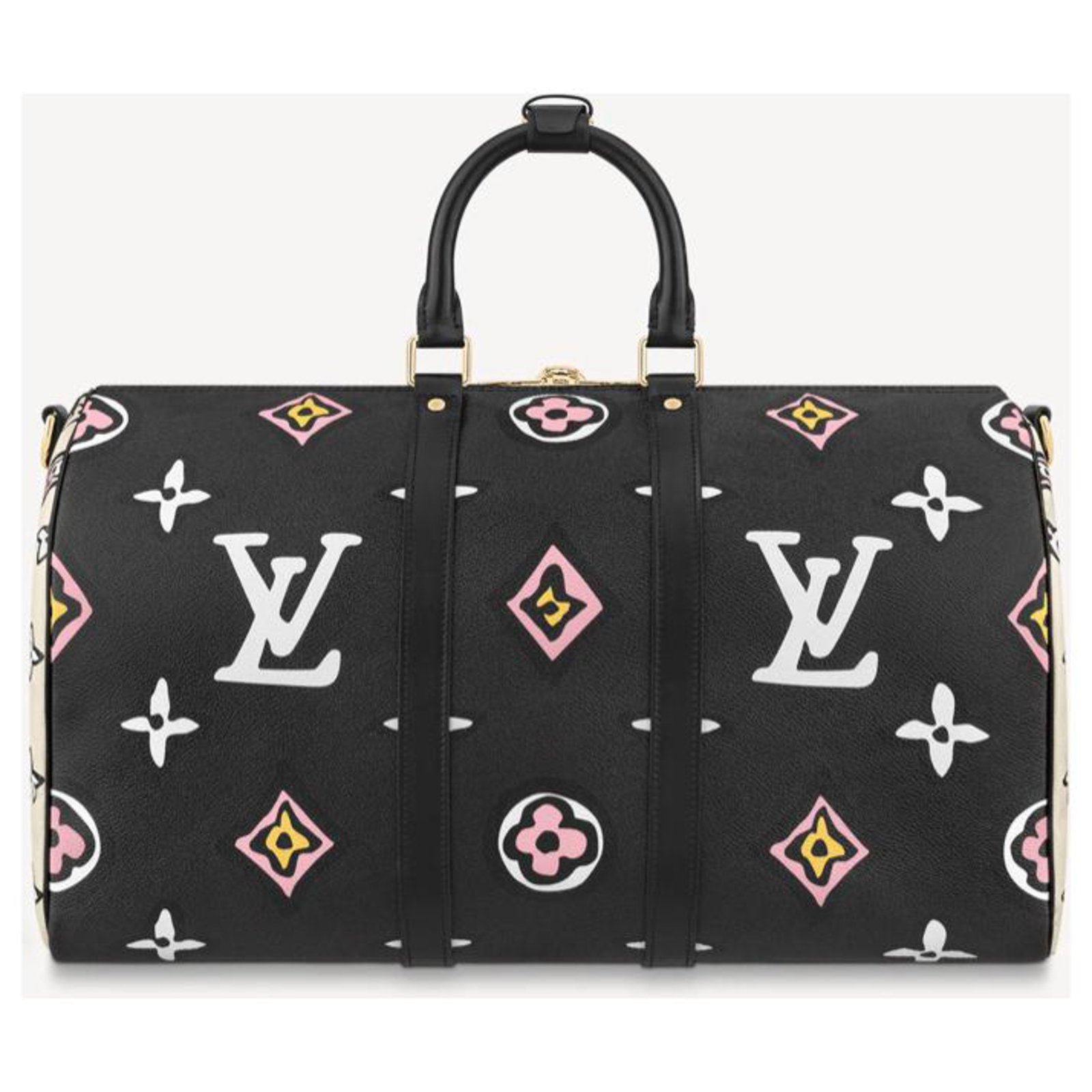 Louis Vuitton LV Keepall Wild at heart new Black ref.356753 - Joli Closet