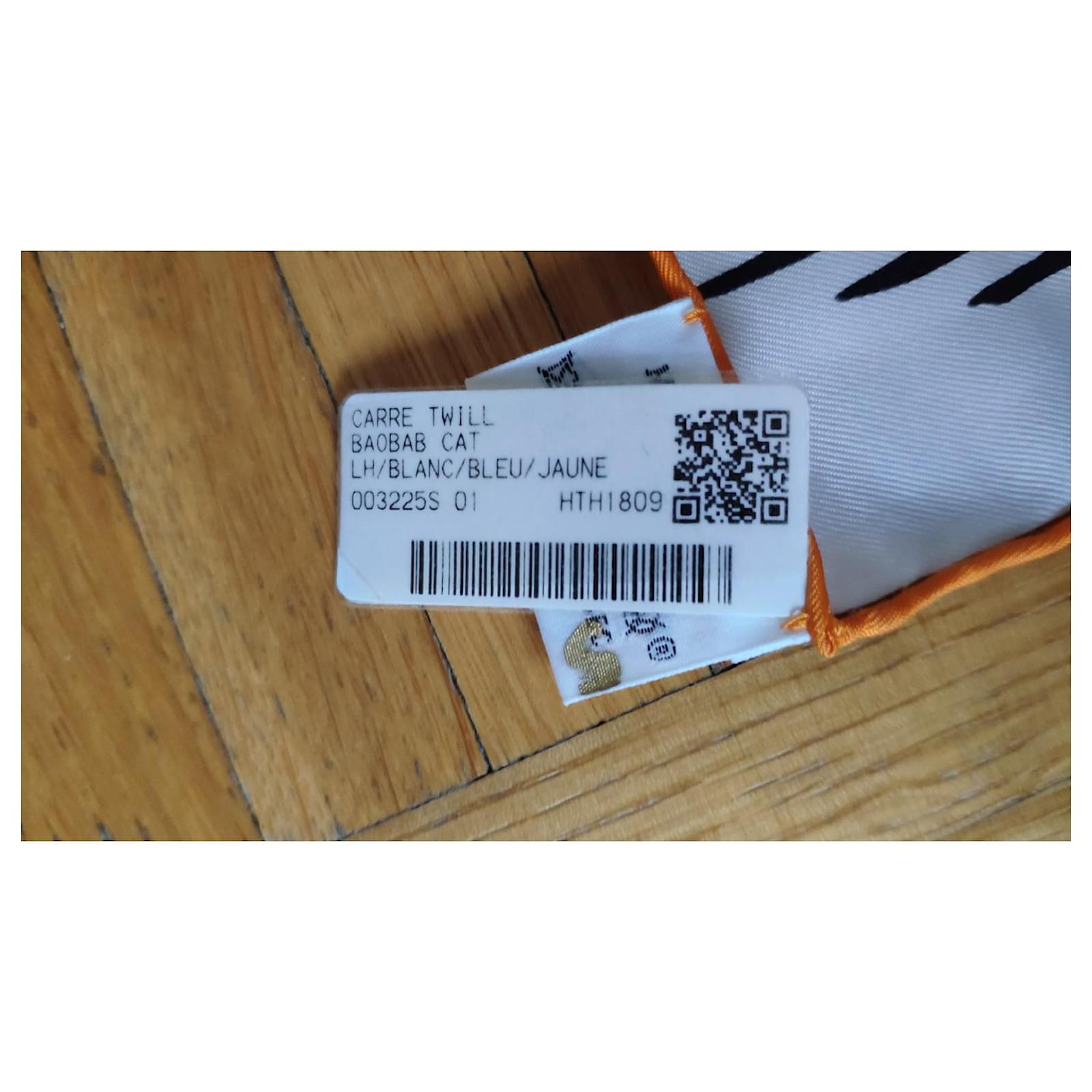 Écharpe Hermès 100% Soie – Collection Ardmore Baobab – Neuf Avec étiquettes