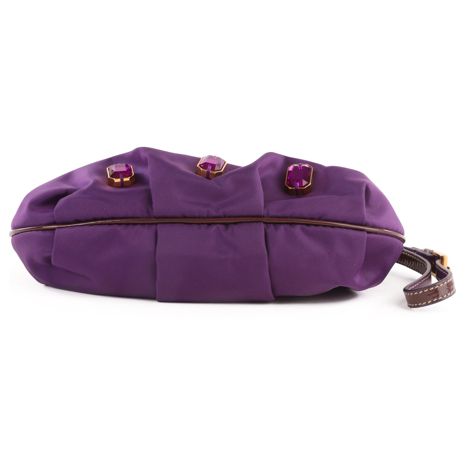 prada pochette viola