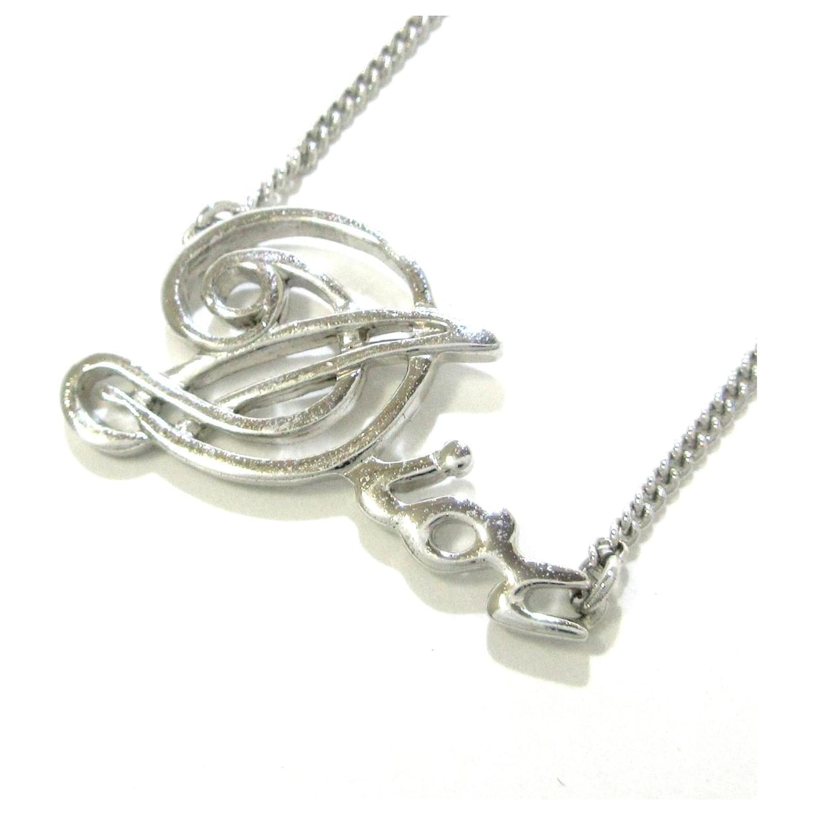 Christian Louboutin Necklace Silvery Metal ref.332459 Joli Closet