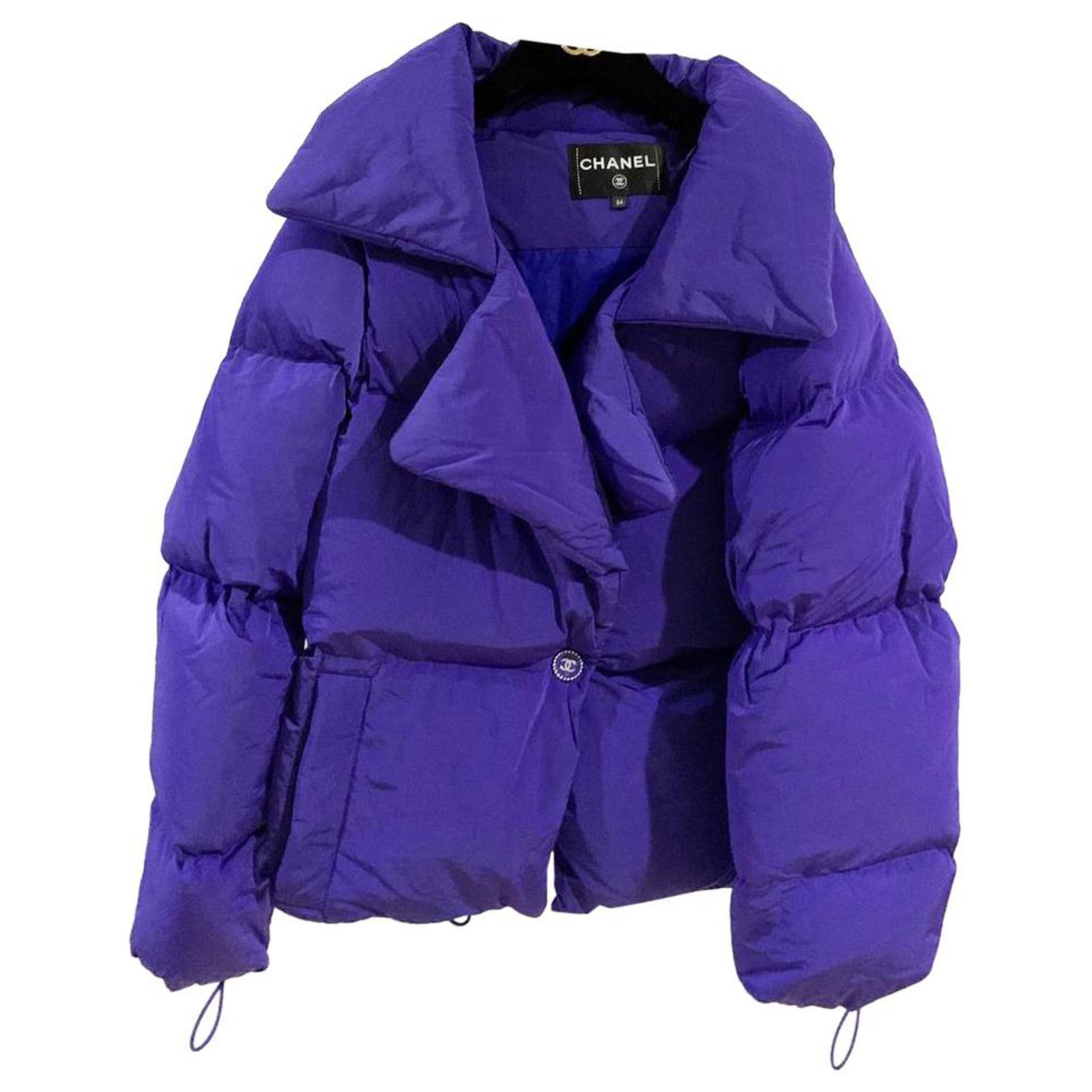 Chanel 2019 NEW Puffer Jacket Purple Cloth ref.332711 - Joli Closet