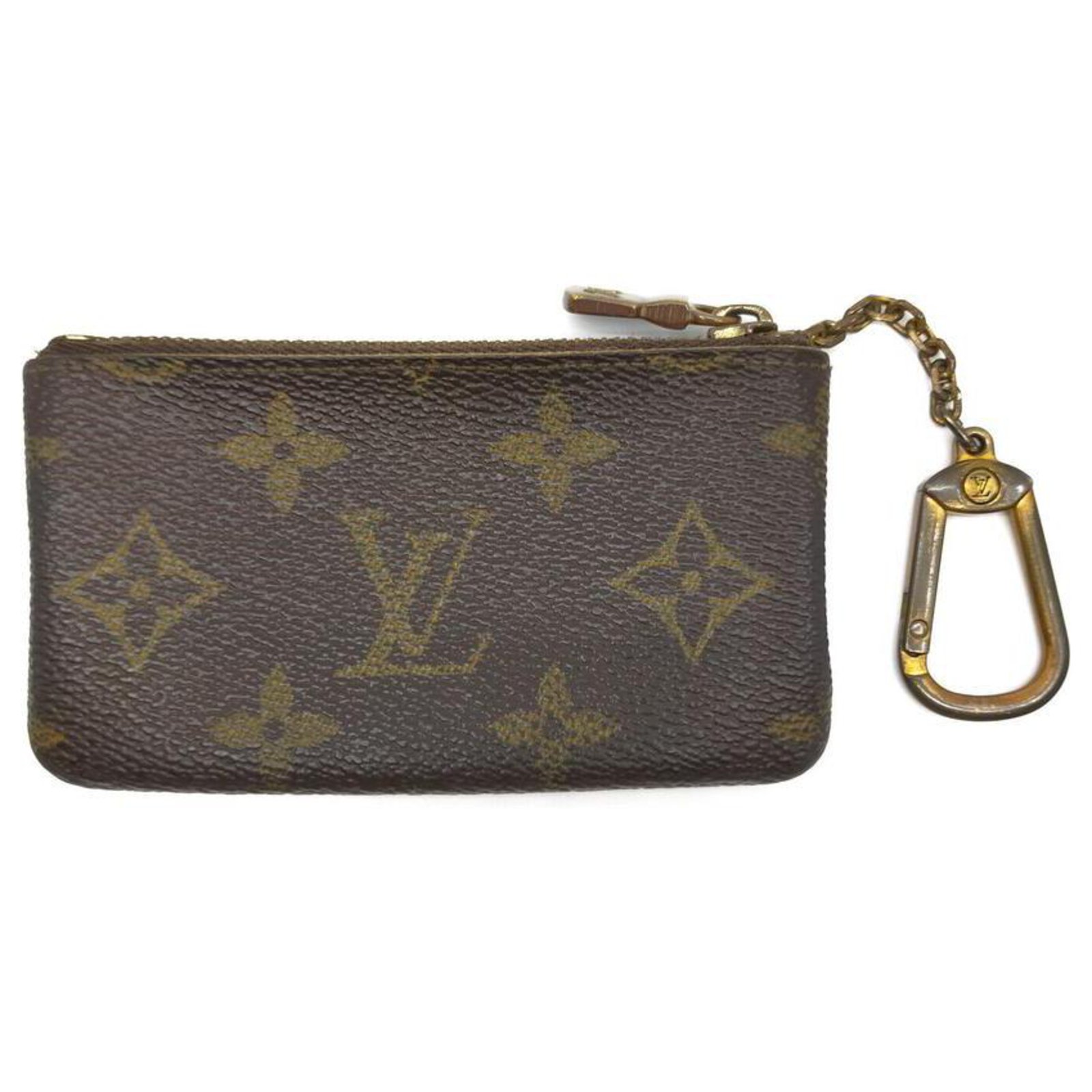 Louis Vuitton Monogram Key Pouch Pochette Cles Keychain ref.332909 - Joli  Closet