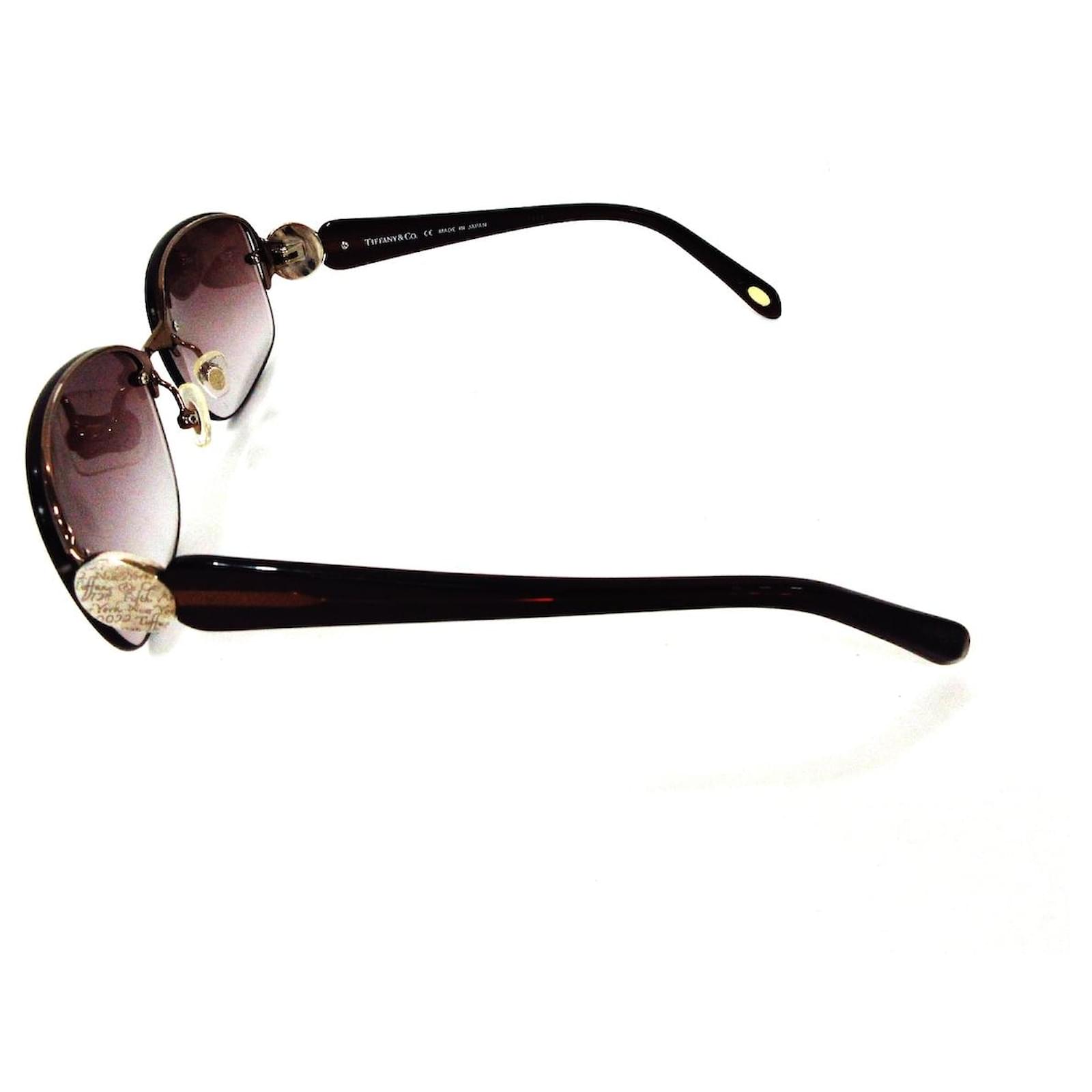 TIFFANY & CO. glasses Brown Plastic ref.333071 - Joli Closet