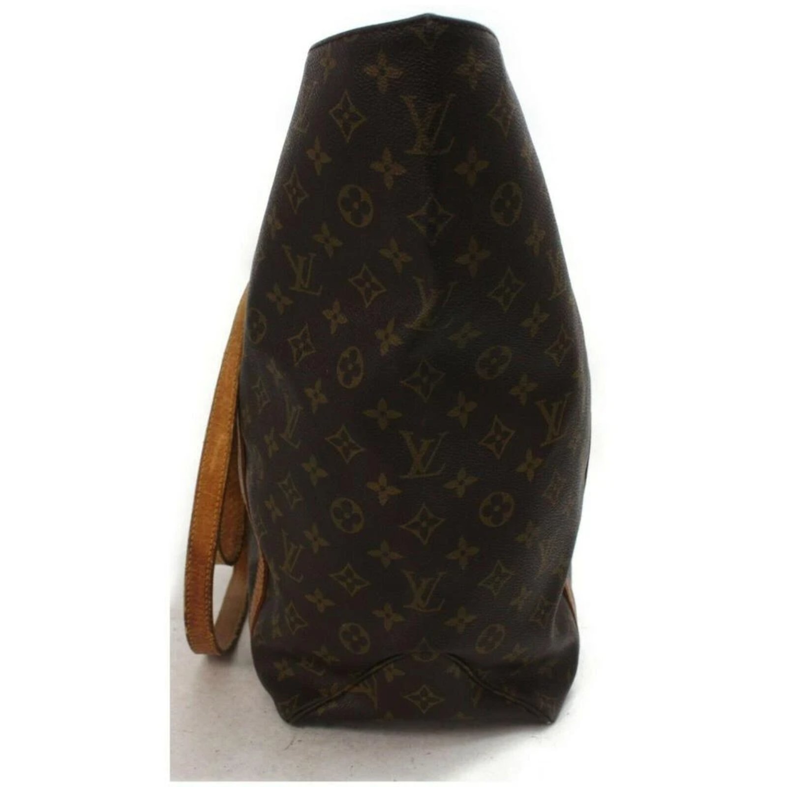 Louis Vuitton Monogram Sac Shopping GM Tote Bag 63LV713 Leather ref.333590  - Joli Closet