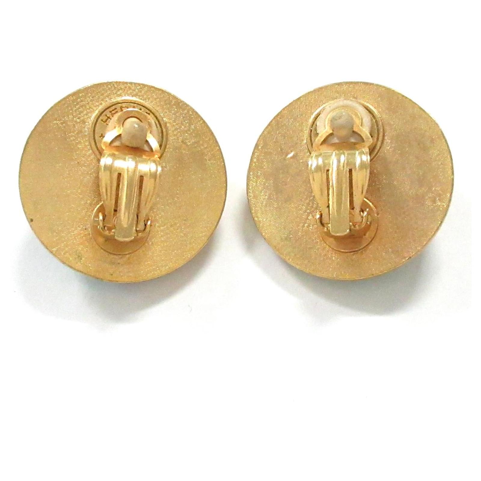 Hermès Earring Golden Metal ref.333713 - Joli Closet