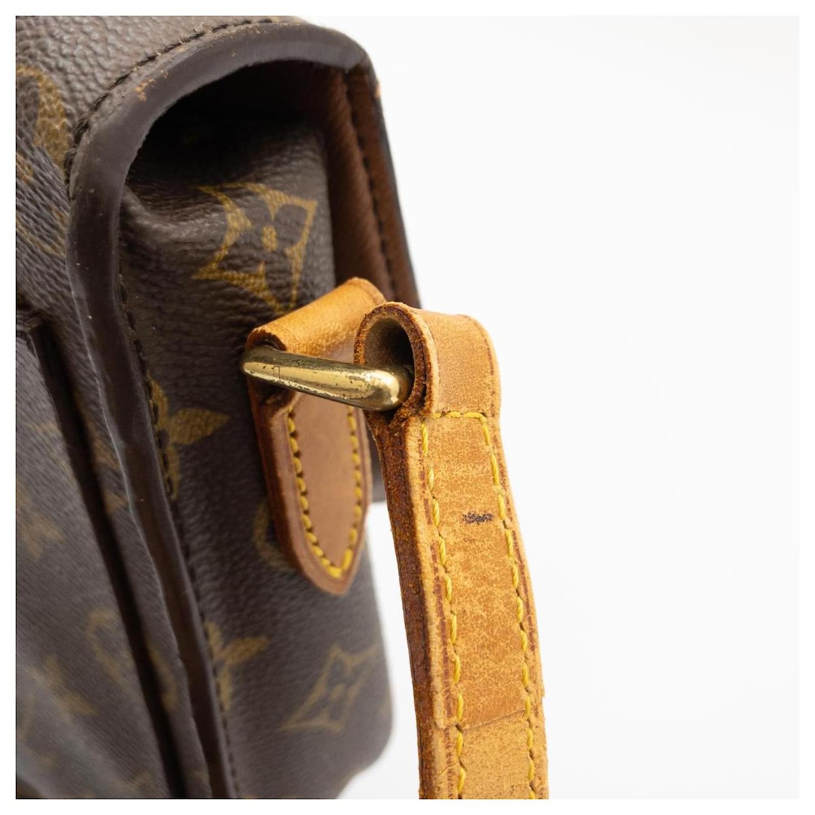 LOUIS VUITTON Monogram Saint Cloud MM Shoulder Bag M51243 LV Auth gt1144  Cloth ref.334094 - Joli Closet