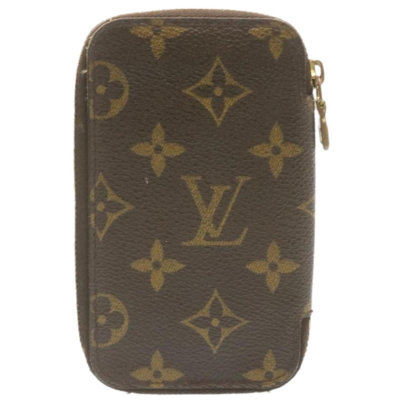 Louis Vuitton Monogram Pochette 6 Cles Key Case M62610 LV Auth