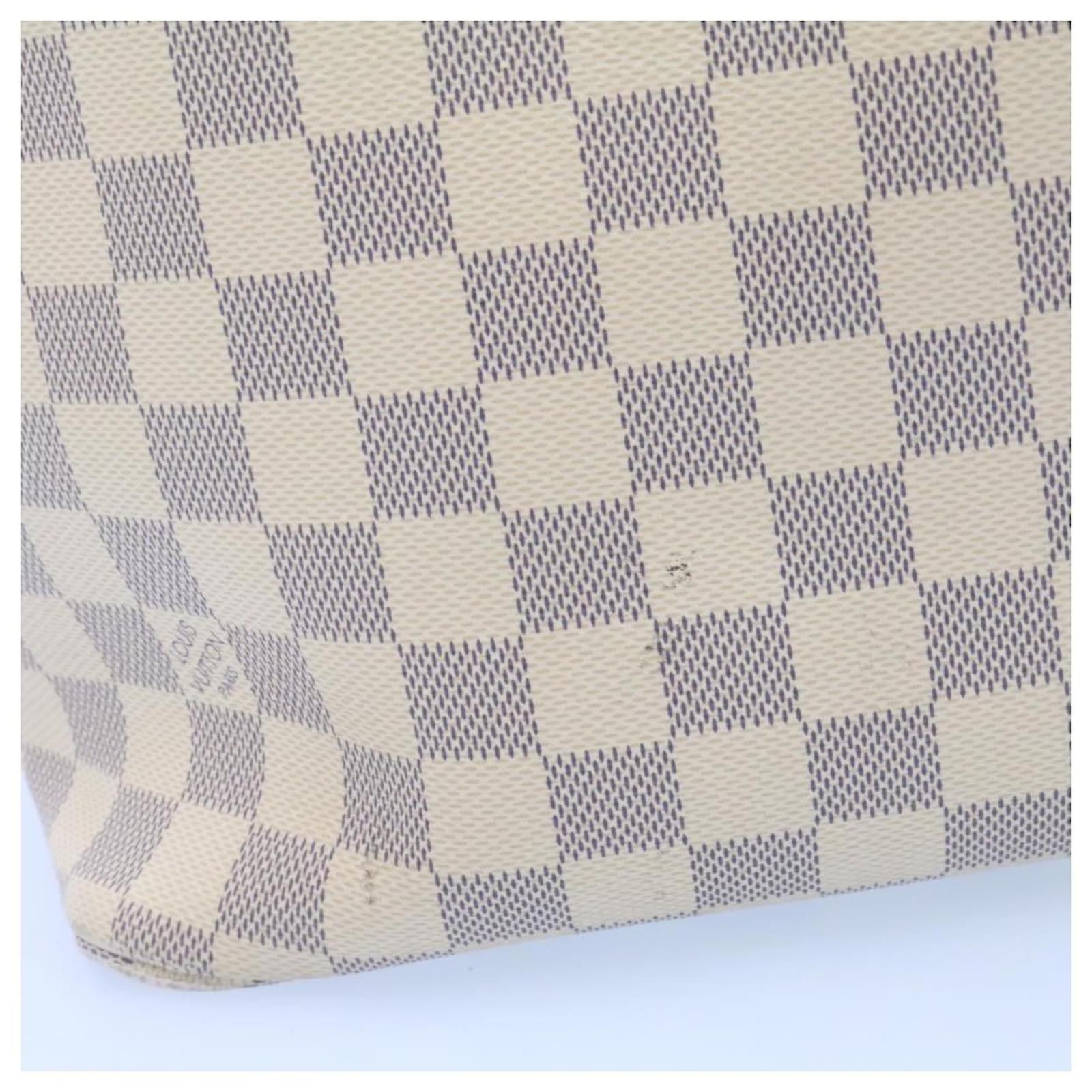 N41449 Louis Vuitton Monogram Damier Azur Calvi Handbag
