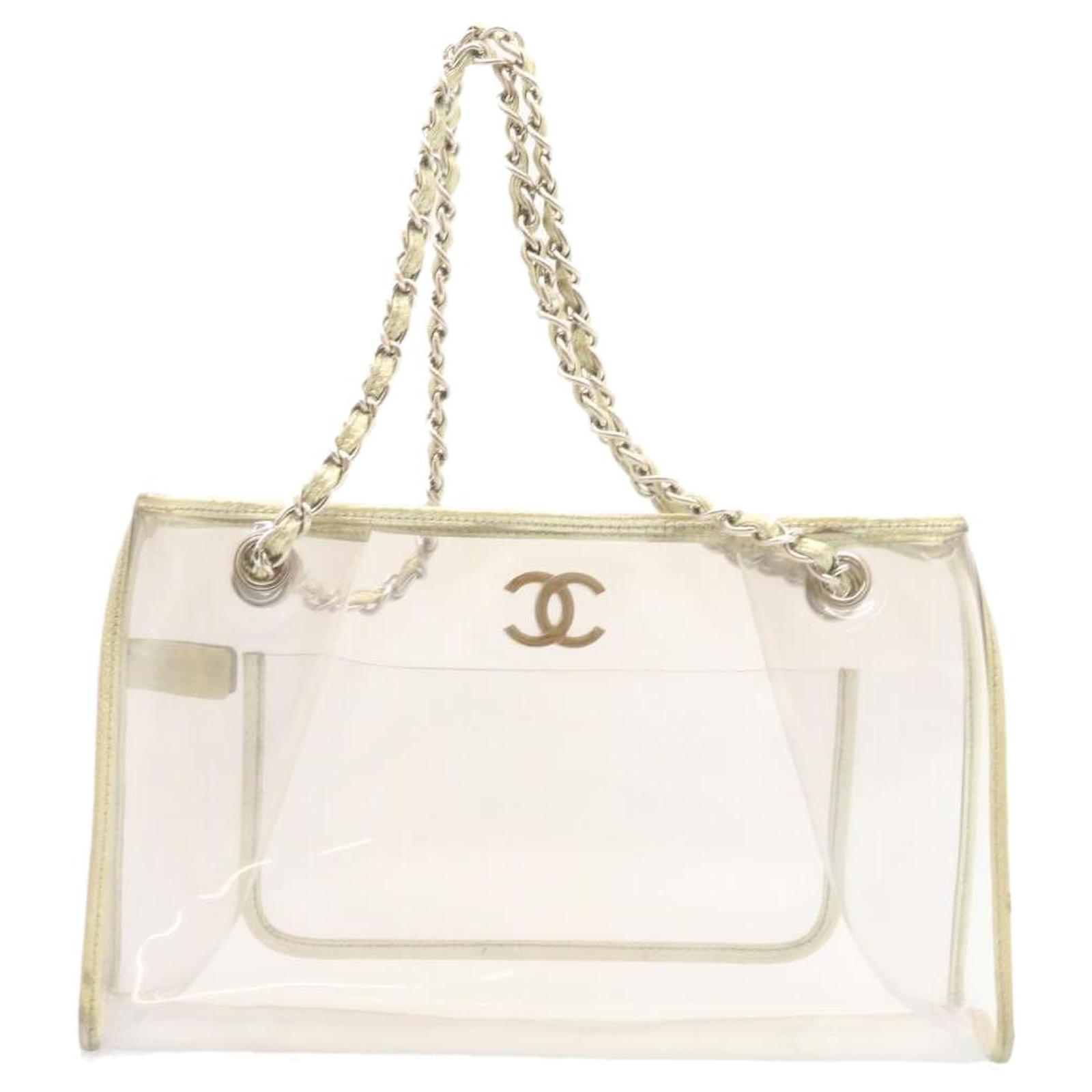 Chanel Chunky Chain PVC Tote Bag ASL3256 – LuxuryPromise