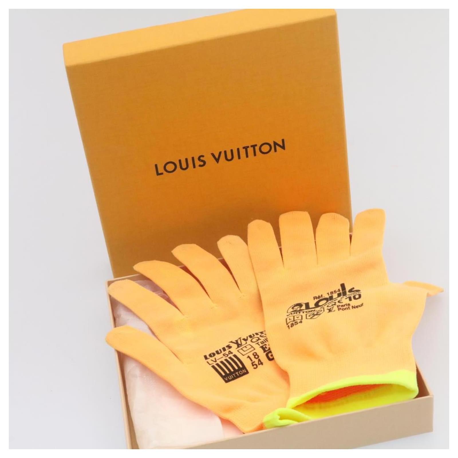 Louis Vuitton Pop Up Work Gloves w/ Tags - Yellow Gloves & Mittens,  Accessories - LOU705445