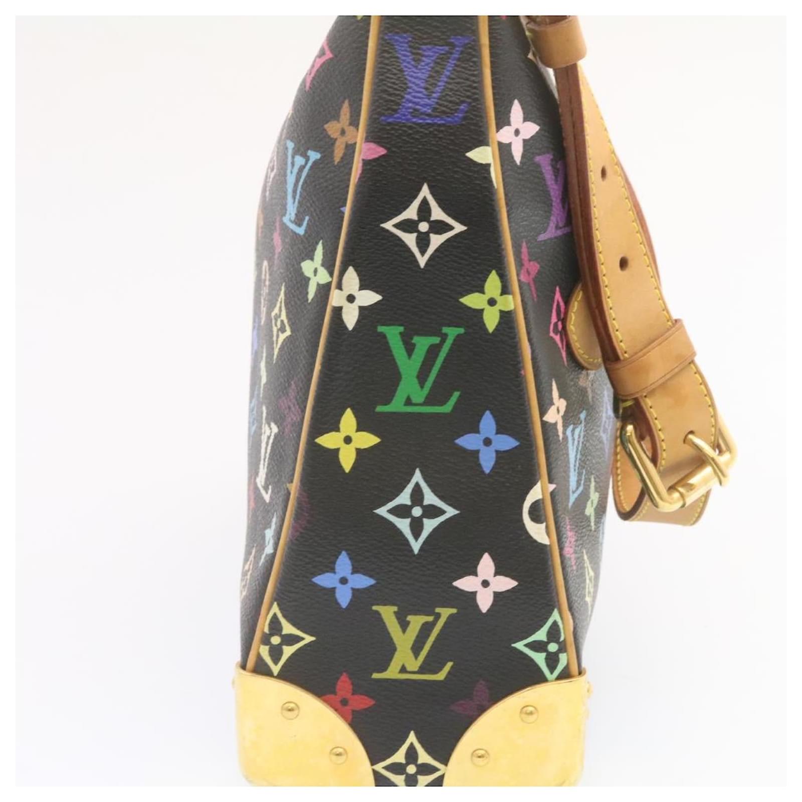 LOUIS VUITTON Monogram Multicolor Boulogne Shoulder Bag Black M92638 auth  23547 Cloth ref.335678 - Joli Closet
