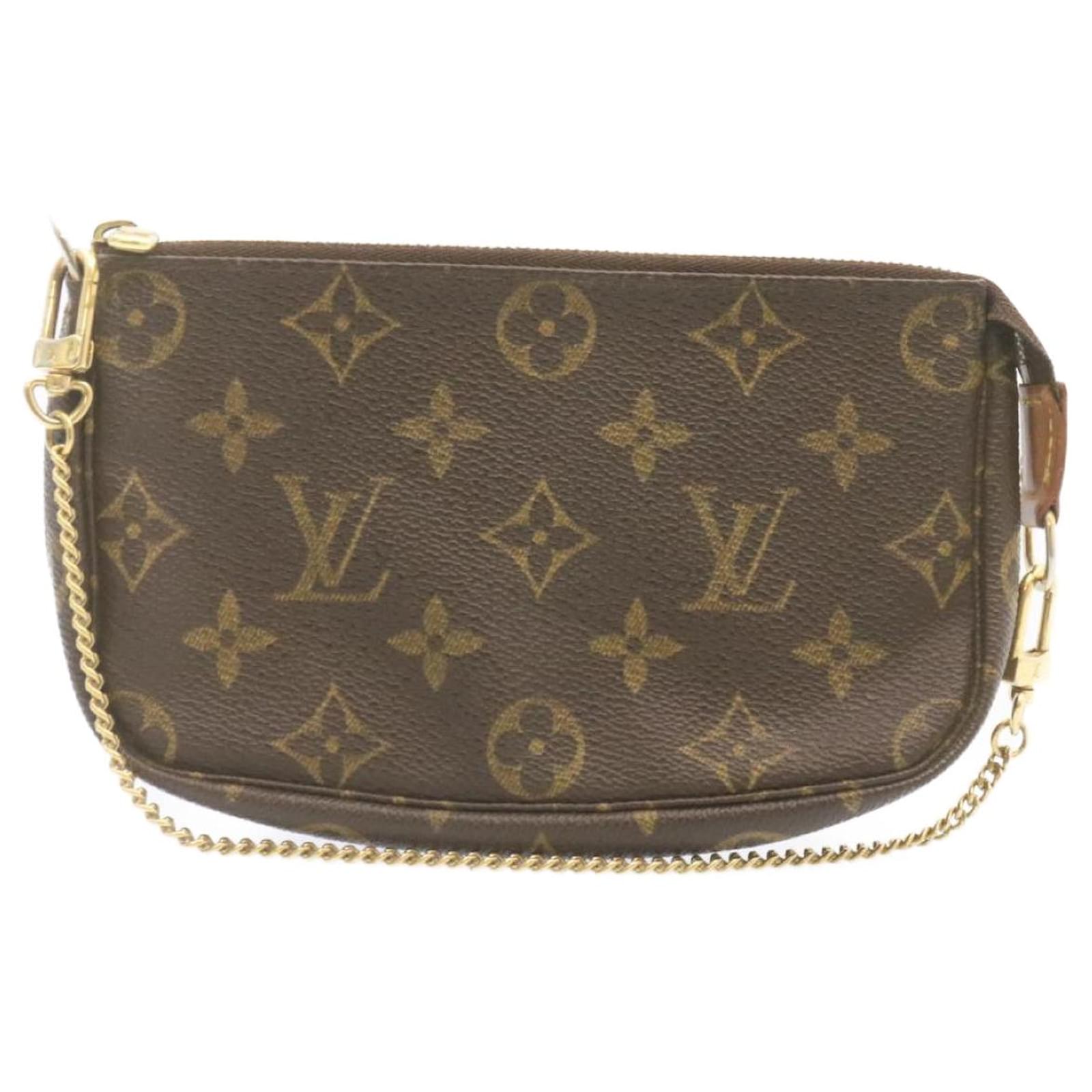 LOUIS VUITTON Monogram Mini Pochette Accessoires Pouch M58009 LV Auth q015  Cloth ref.335700 - Joli Closet