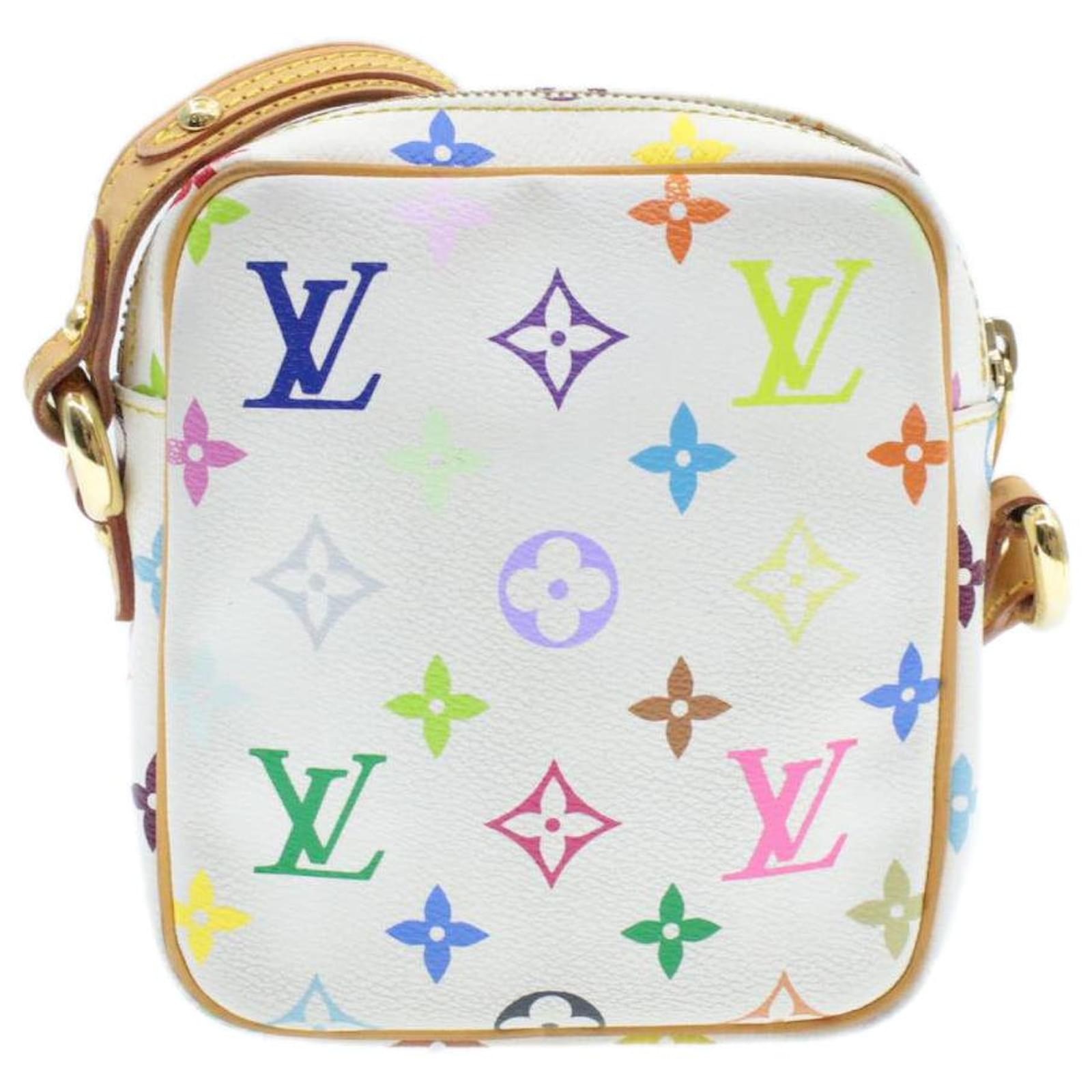 LOUIS VUITTON Monogram Multicolor Rift Shoulder Bag White M40055 LV Auth  15431 Cloth ref.335854 - Joli Closet
