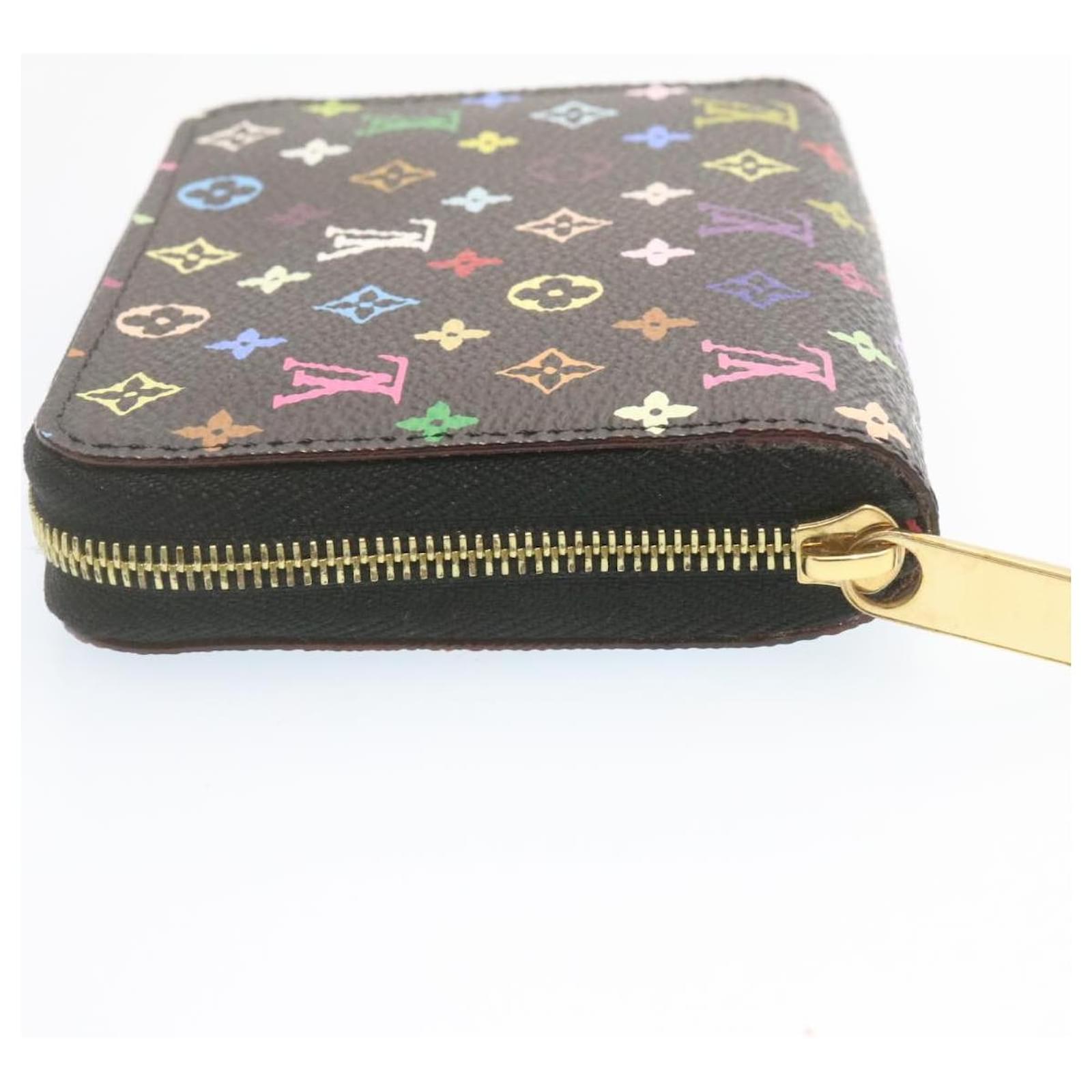 LOUIS VUITTON Multicolor Zippy Coin Purse Coin Purse Black M93740 LV Auth  39157 ref.872761 - Joli Closet