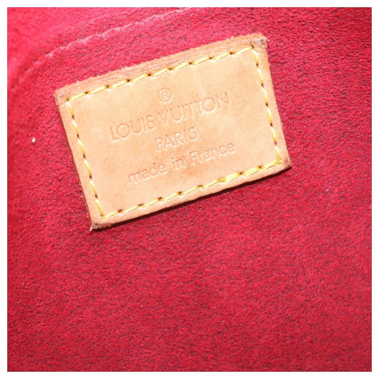 LOUIS VUITTON Monogram Tambourine Shoulder Bag M51179 LV Auth 22759 Cloth  ref.335941 - Joli Closet