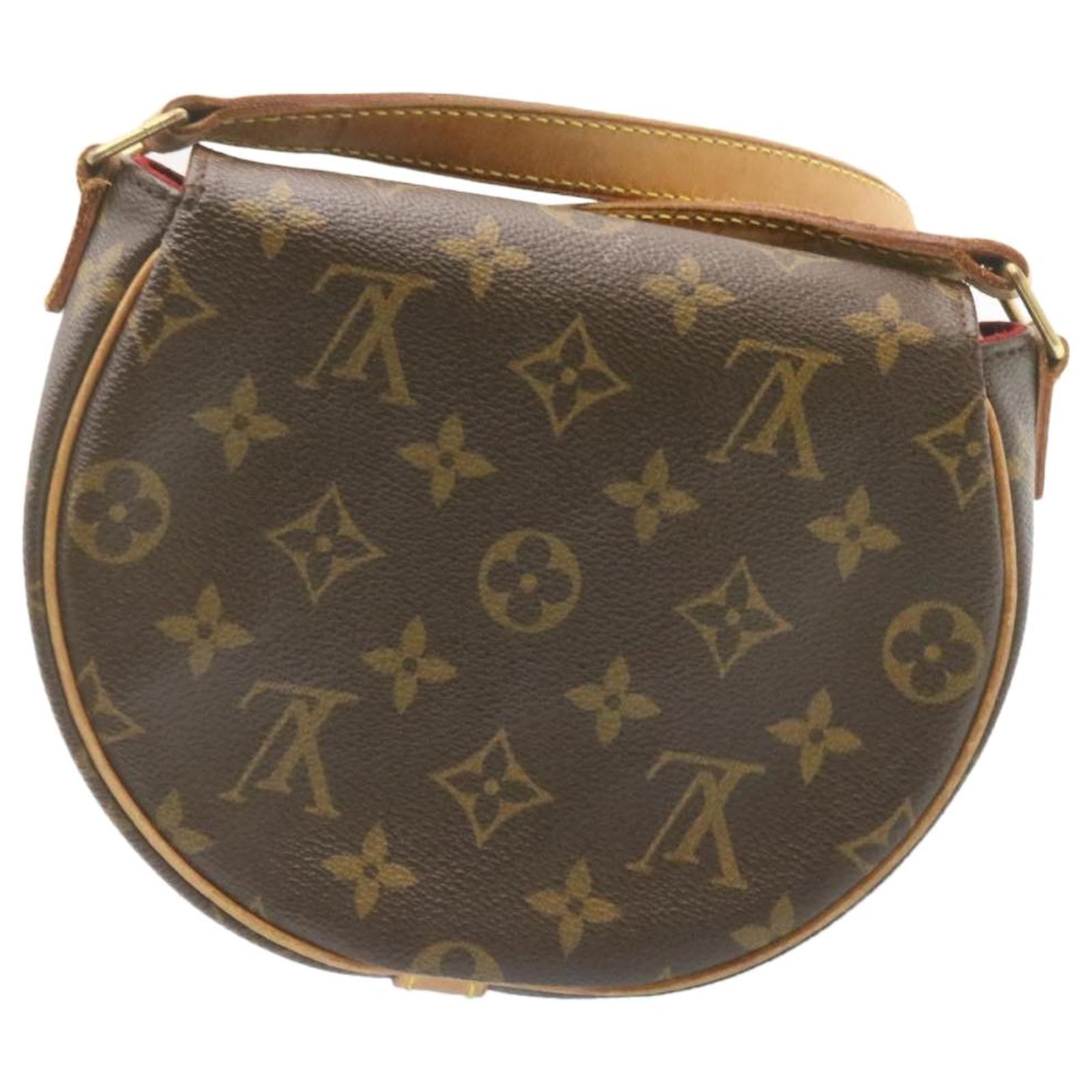 LOUIS VUITTON Monogram Tambourine Shoulder Bag M51179 LV Auth 22759 Cloth  ref.335941 - Joli Closet