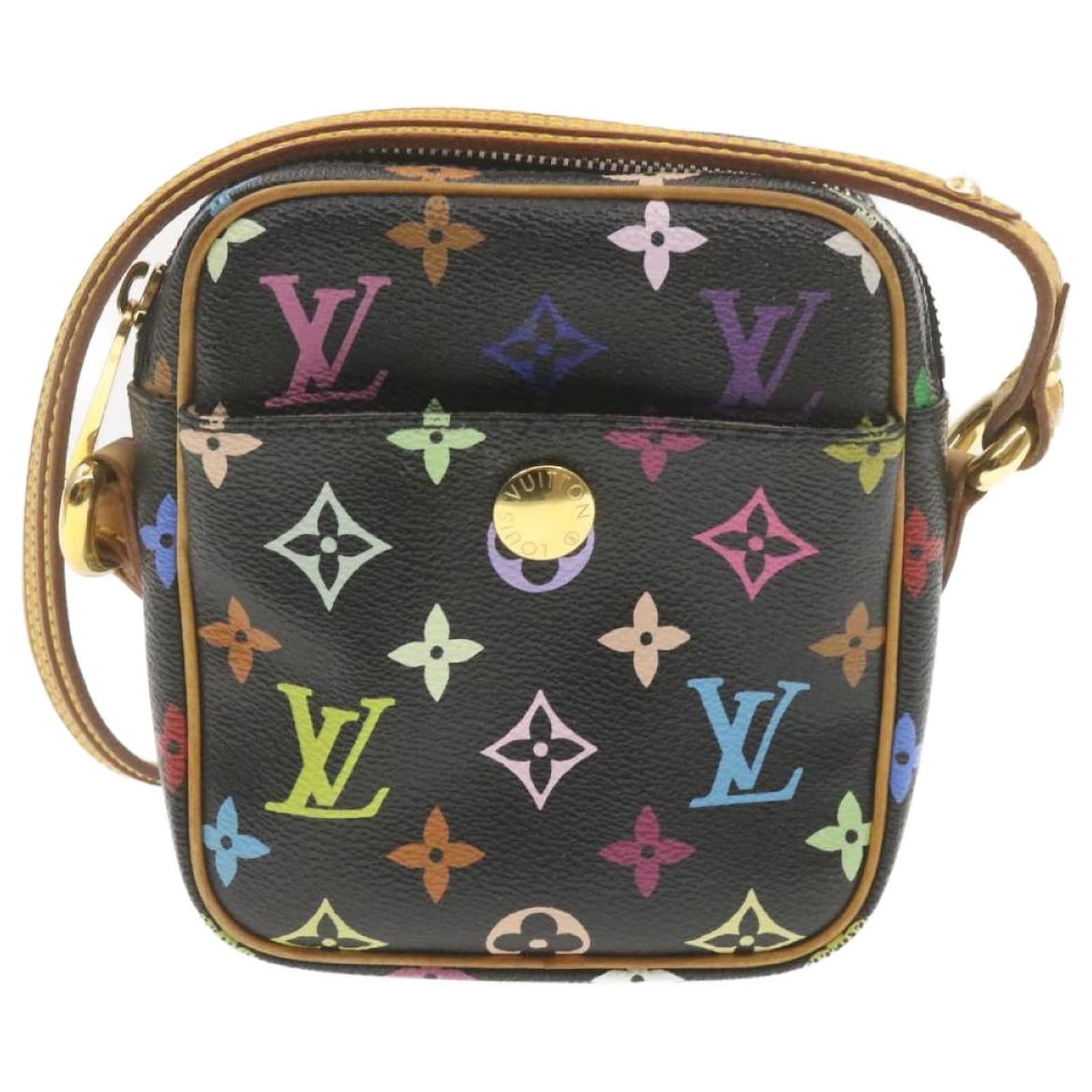 Louis Vuitton Rift Camera Bag Multicolor Monogram In Black