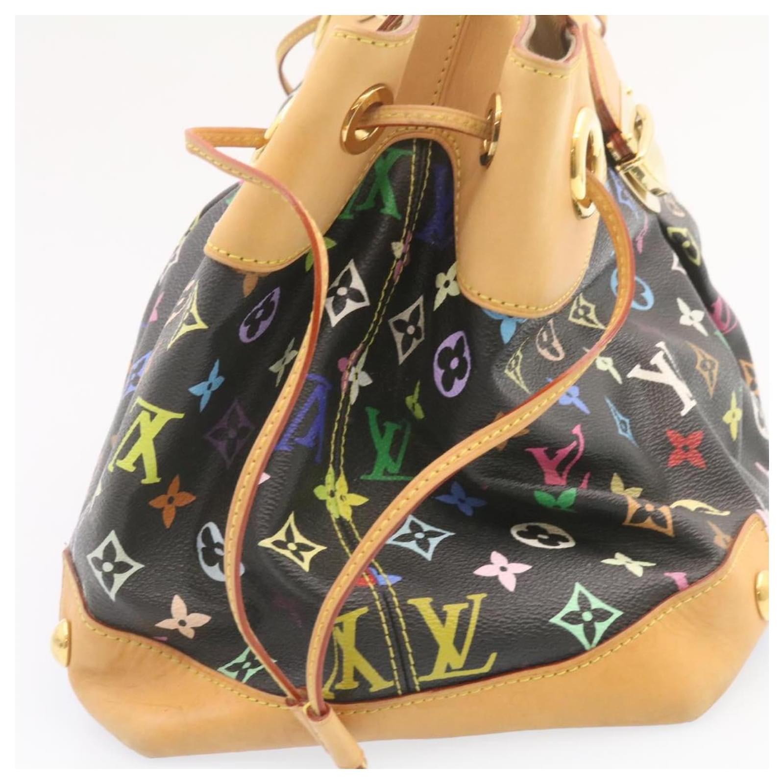 LOUIS VUITTON Monogram Multicolor Ursula Tote Bag Black M40124 LV Auth  pt102 ref.468708 - Joli Closet