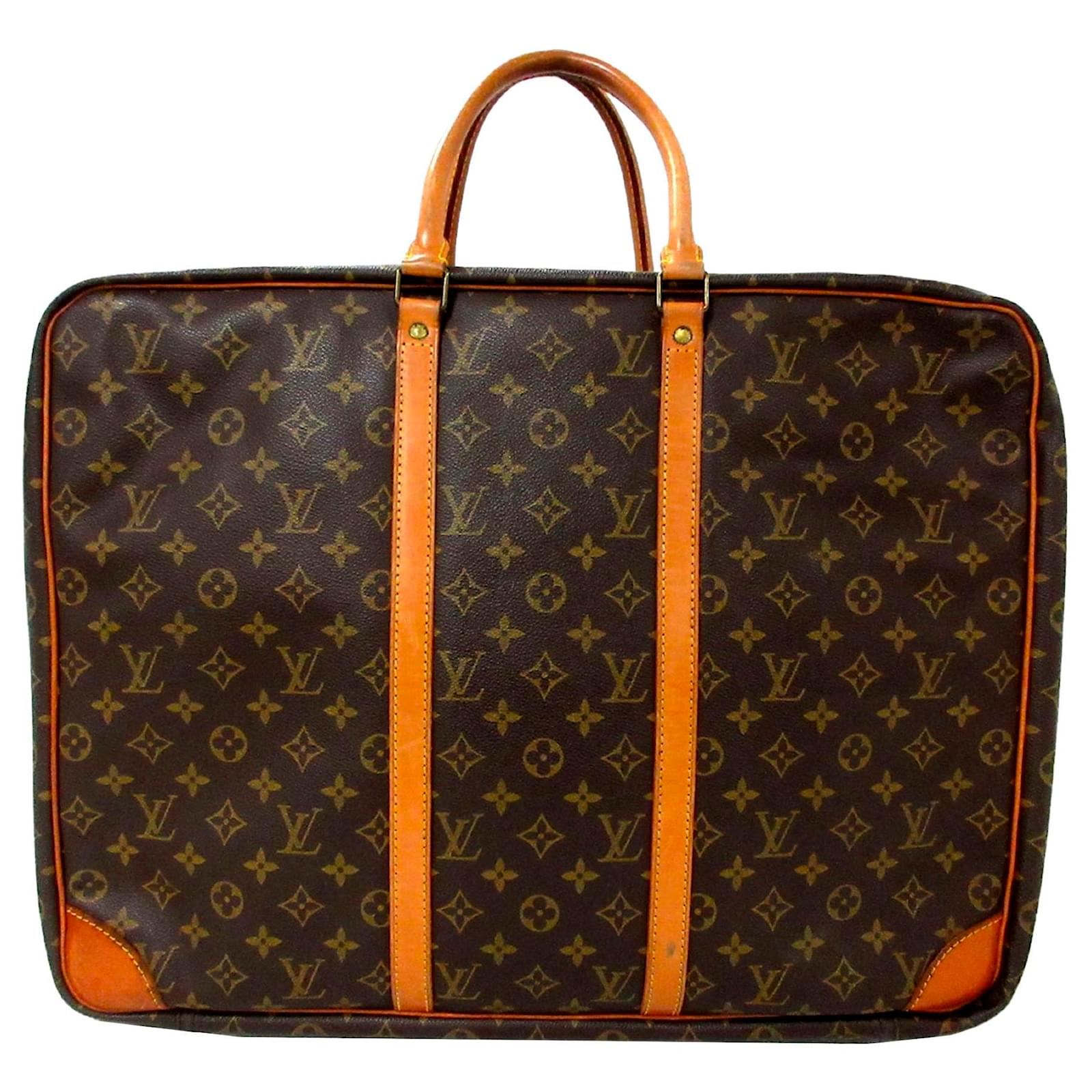 Louis Vuitton Brown Monogram Sirius 50 Cloth ref.790649 - Joli Closet