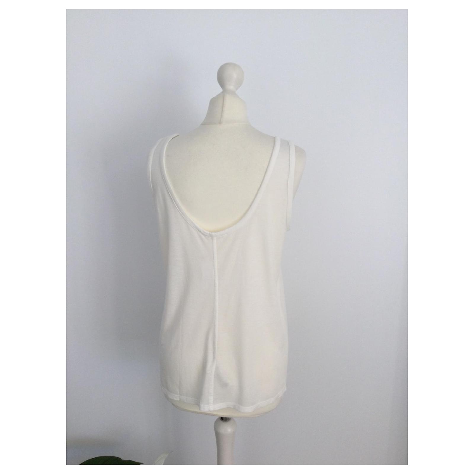 The row Thomaston White Viscose ref.339175 - Joli Closet