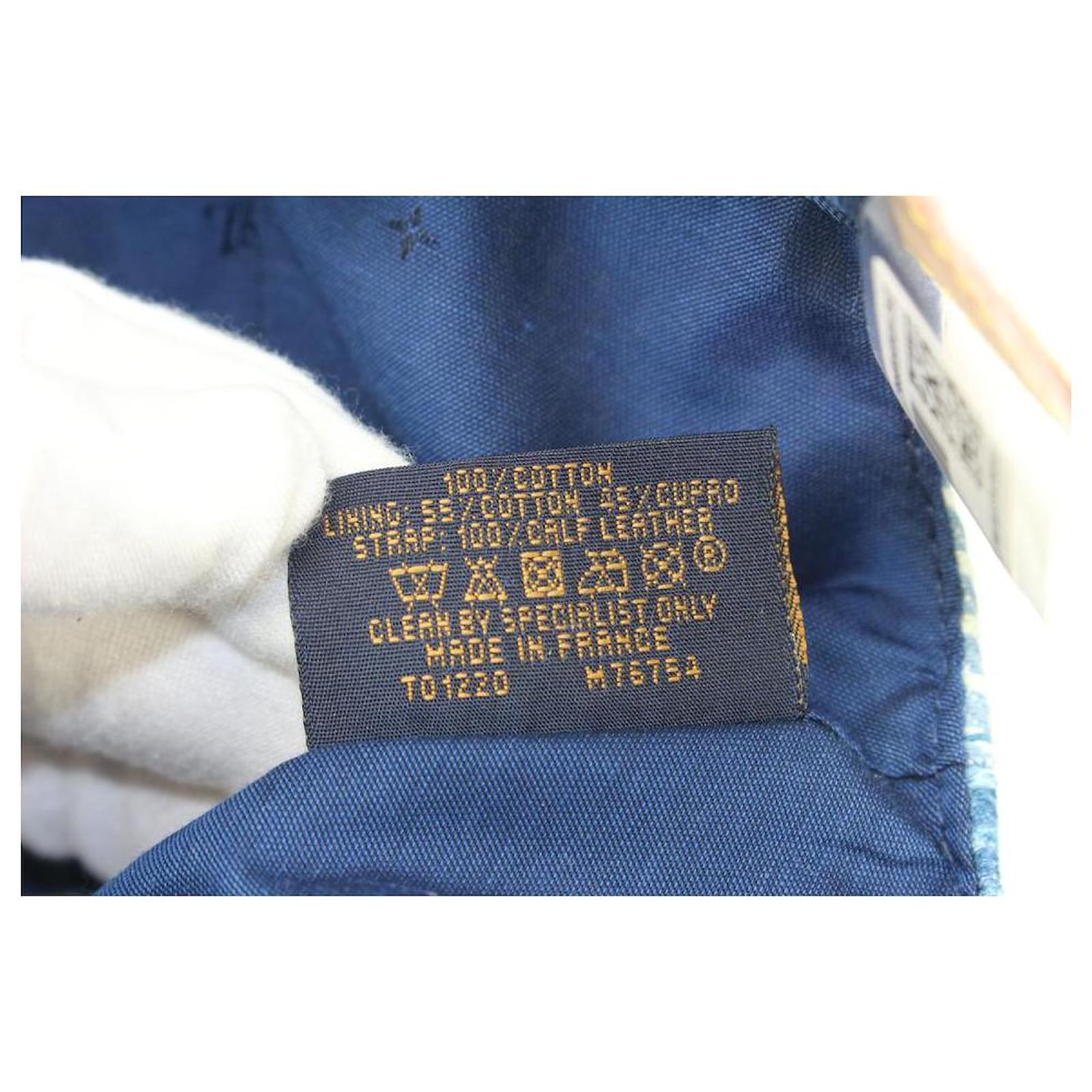 Louis Vuitton Gorra LV Denim con monograma Azul ref.485735 - Joli
