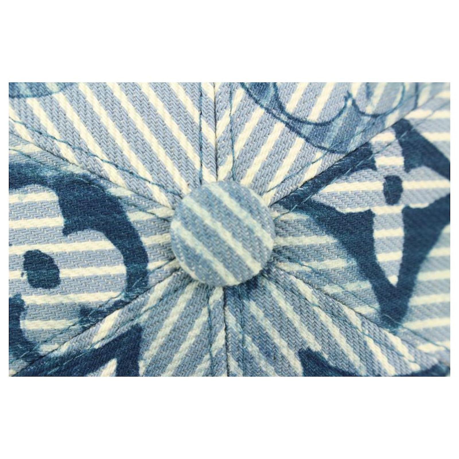 Louis Vuitton Blue Monogram Stripe Water Baseball Cap ref.340014 - Joli  Closet
