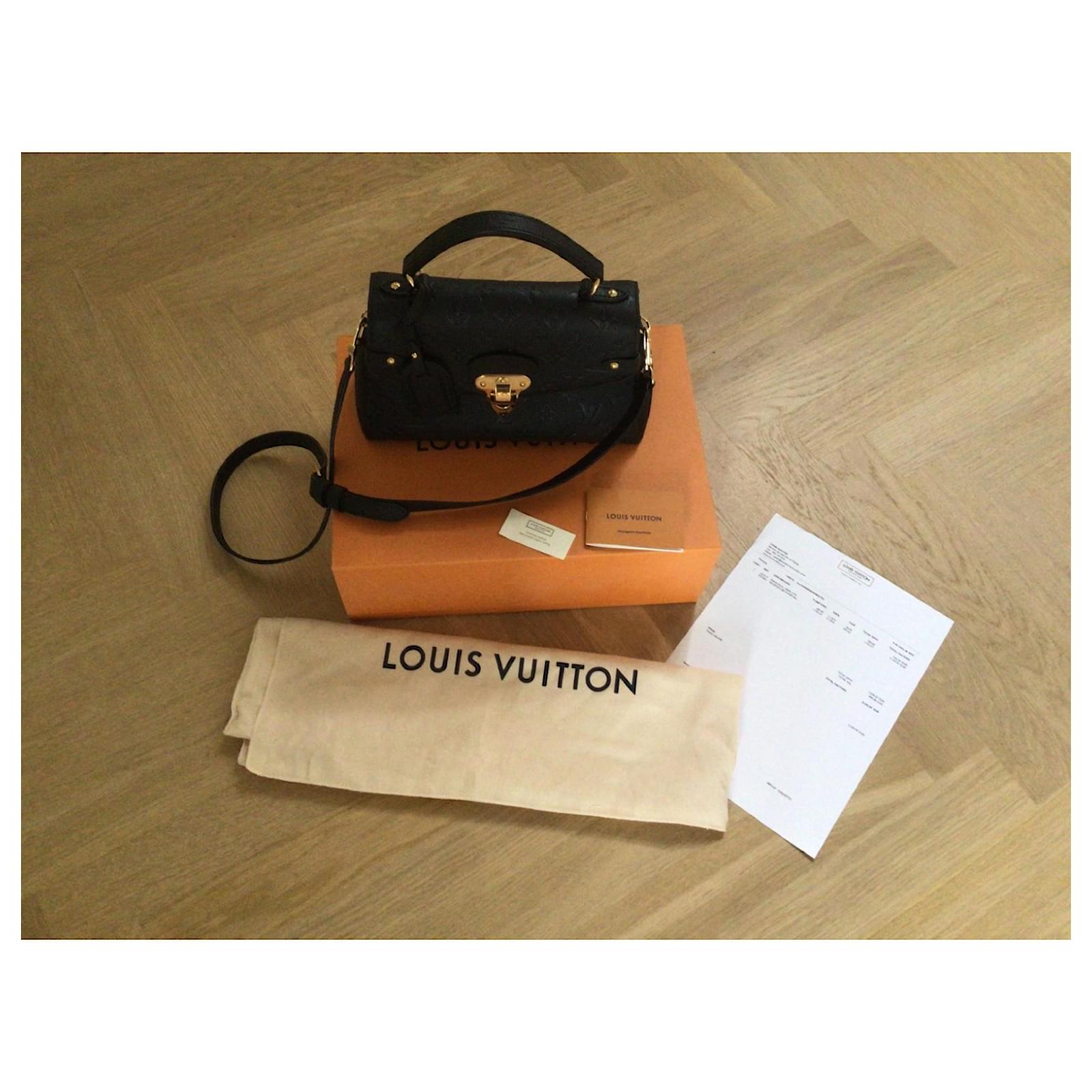 Louis Vuitton Georges BB Black Leather ref.341721 - Joli Closet