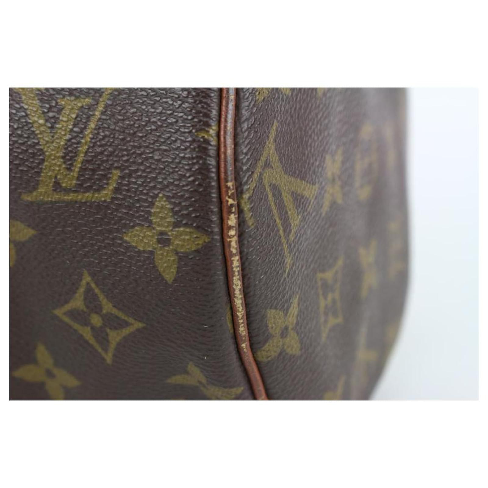Louis Vuitton Monogram Coated Canvas Papillon 26 Barrel Bag For