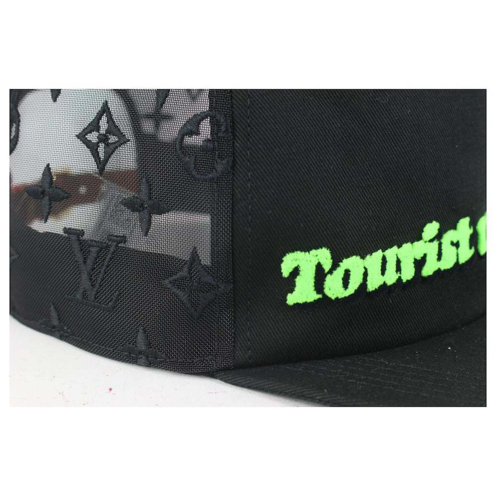Louis Vuitton Tourist VS Purist Monogram Embroidered Mesh Cap
