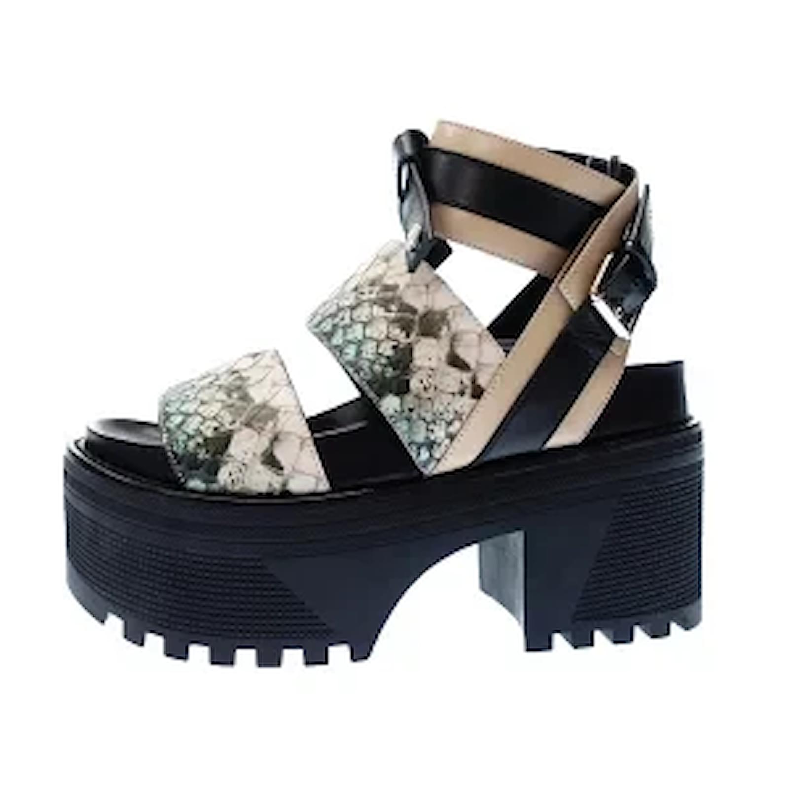 LOUIS VUITTON Louis Vuitton Lauriate Line Python Platform Strap