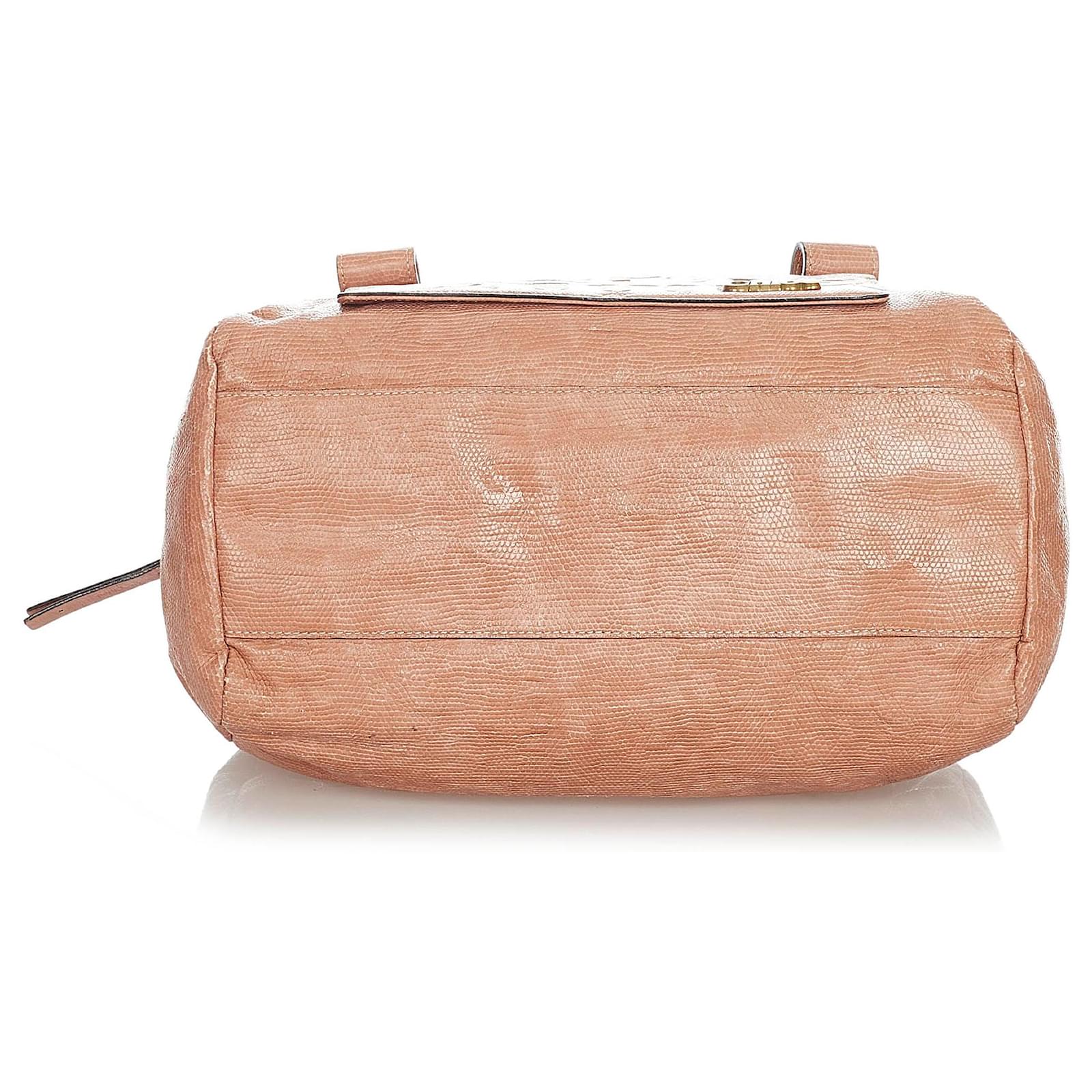 【SEE BY CHLOE】 BOSTON BAG 564B Chloé Chloe Pink Eclipse Leather Boston Bag Pony-style calfskin
