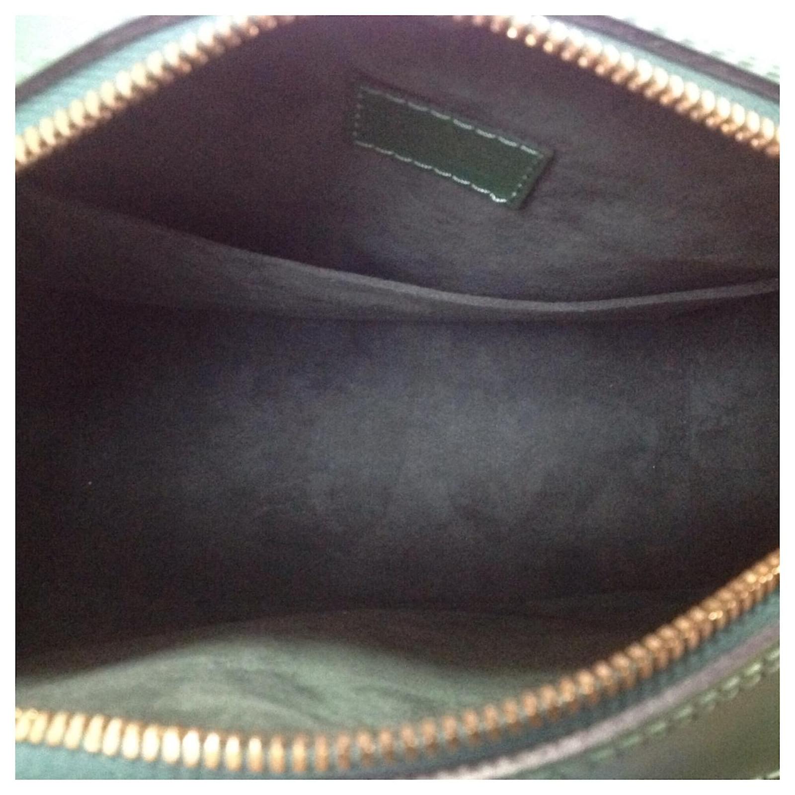 Louis Vuitton Sablon Green Leather ref.343114 - Joli Closet