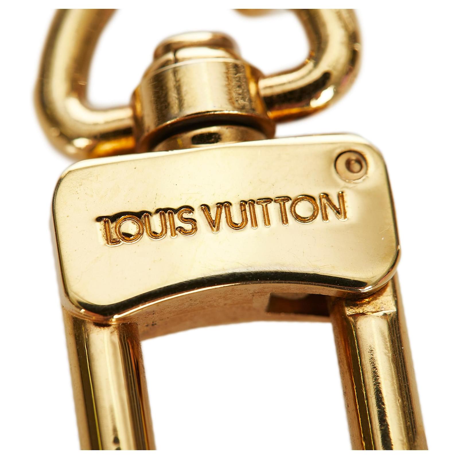 Louis Vuitton LV Link Keyring Gold in Gold Metal - US