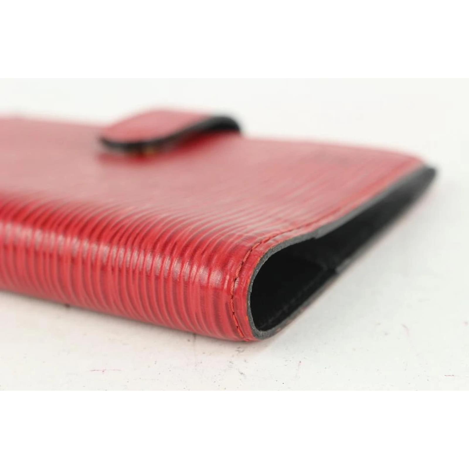 Louis Vuitton Agenda Red Epi PM – Just Gorgeous Studio