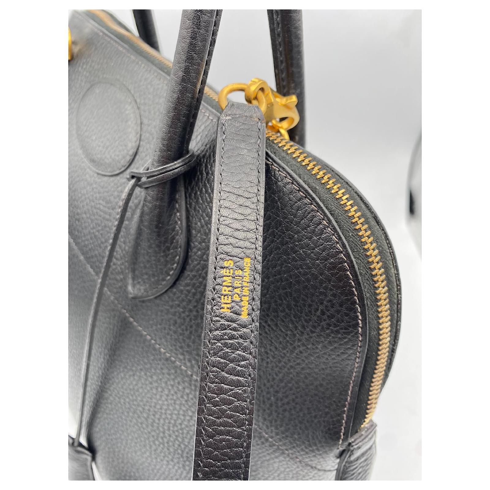 Hermès Bolide Black Leather ref.344783 - Joli Closet