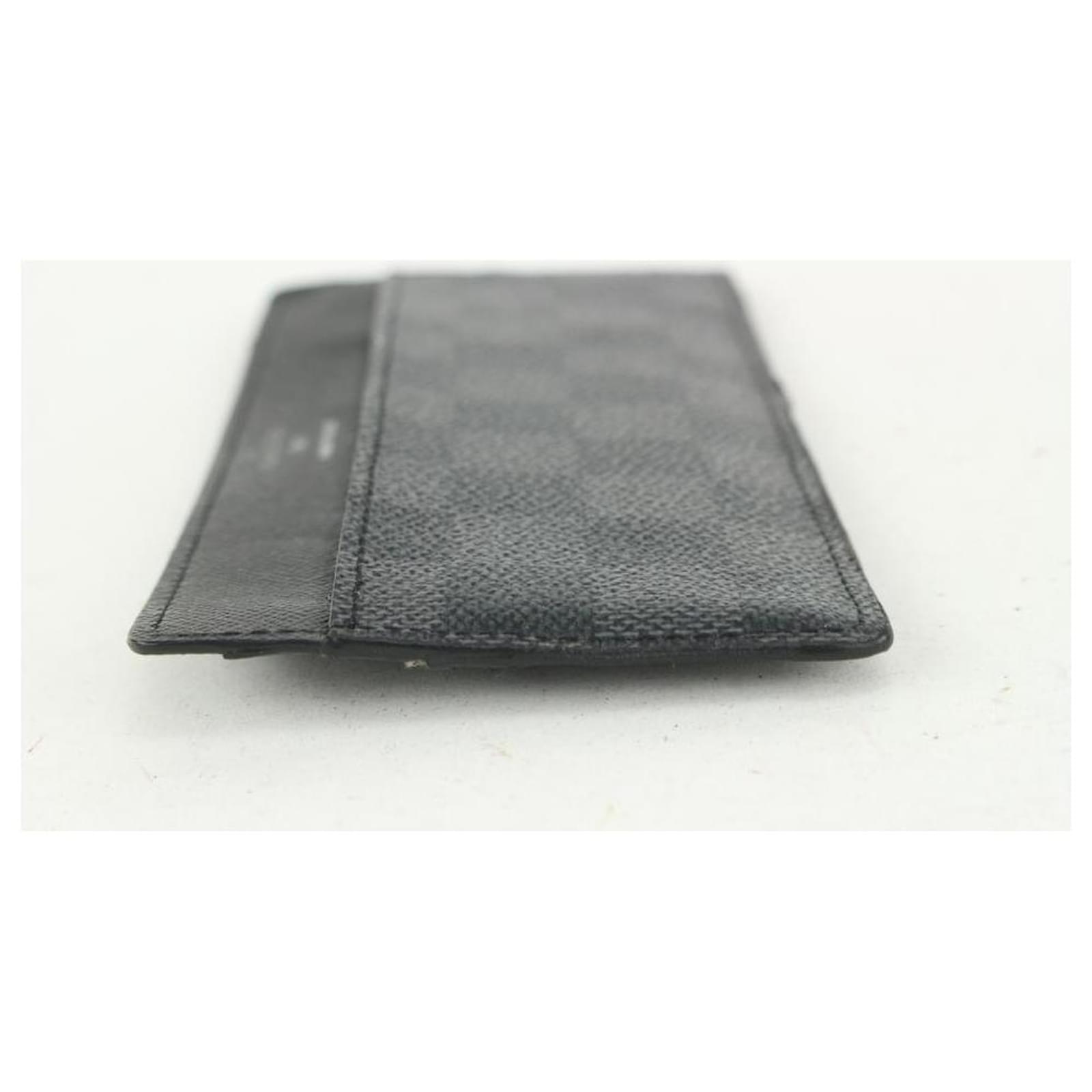 Louis Vuitton Damier Graphite Long Card Holder Wallet Insert ref.310504 -  Joli Closet