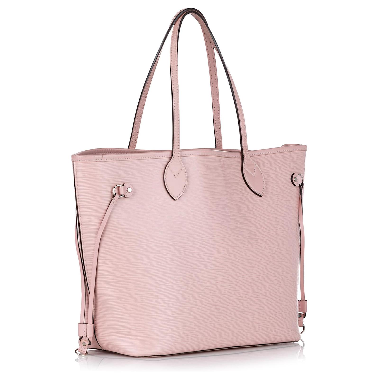 Louis Vuitton Pink Epi Neverfull MM Leather ref.345116 - Joli Closet