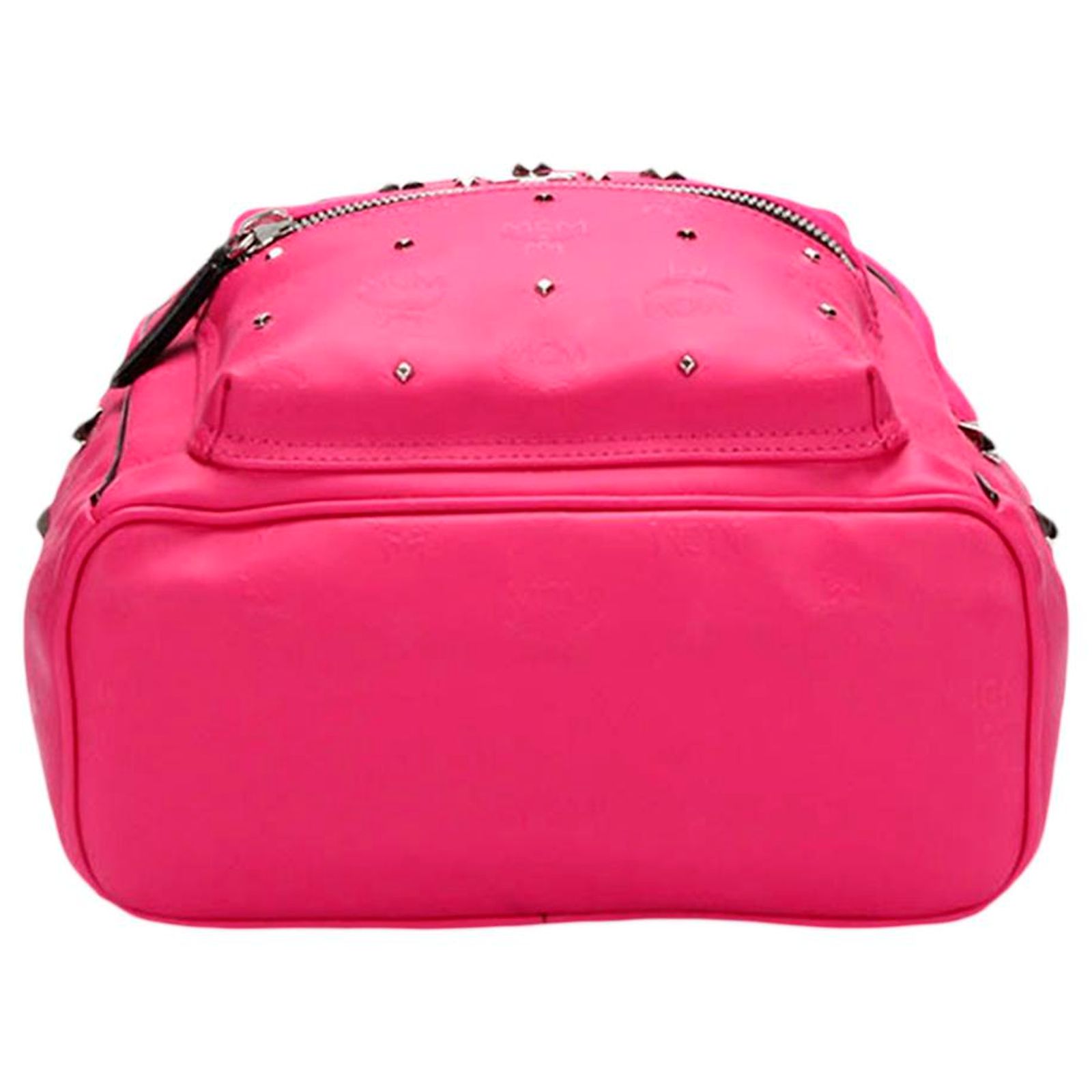 MCM Small Visetos Stark Odeon Backpack Pre-loved Odeon Studded Small Backpack - £150 main image 4