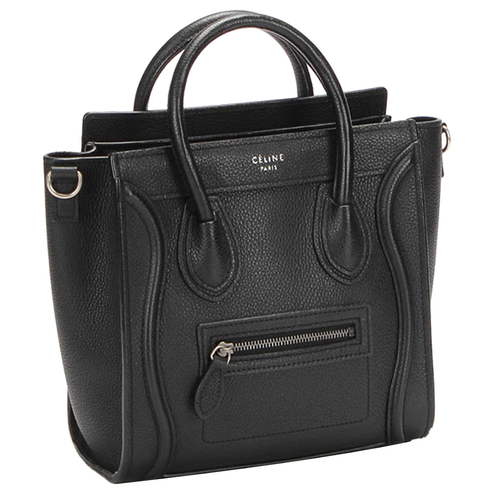 celine black and white bolsa