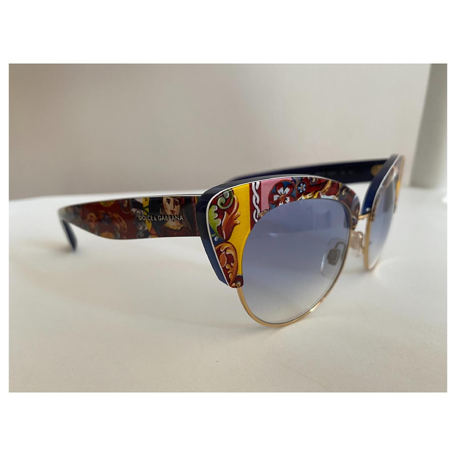 Dolce and gabbana sicilian carretto sunglasses on sale